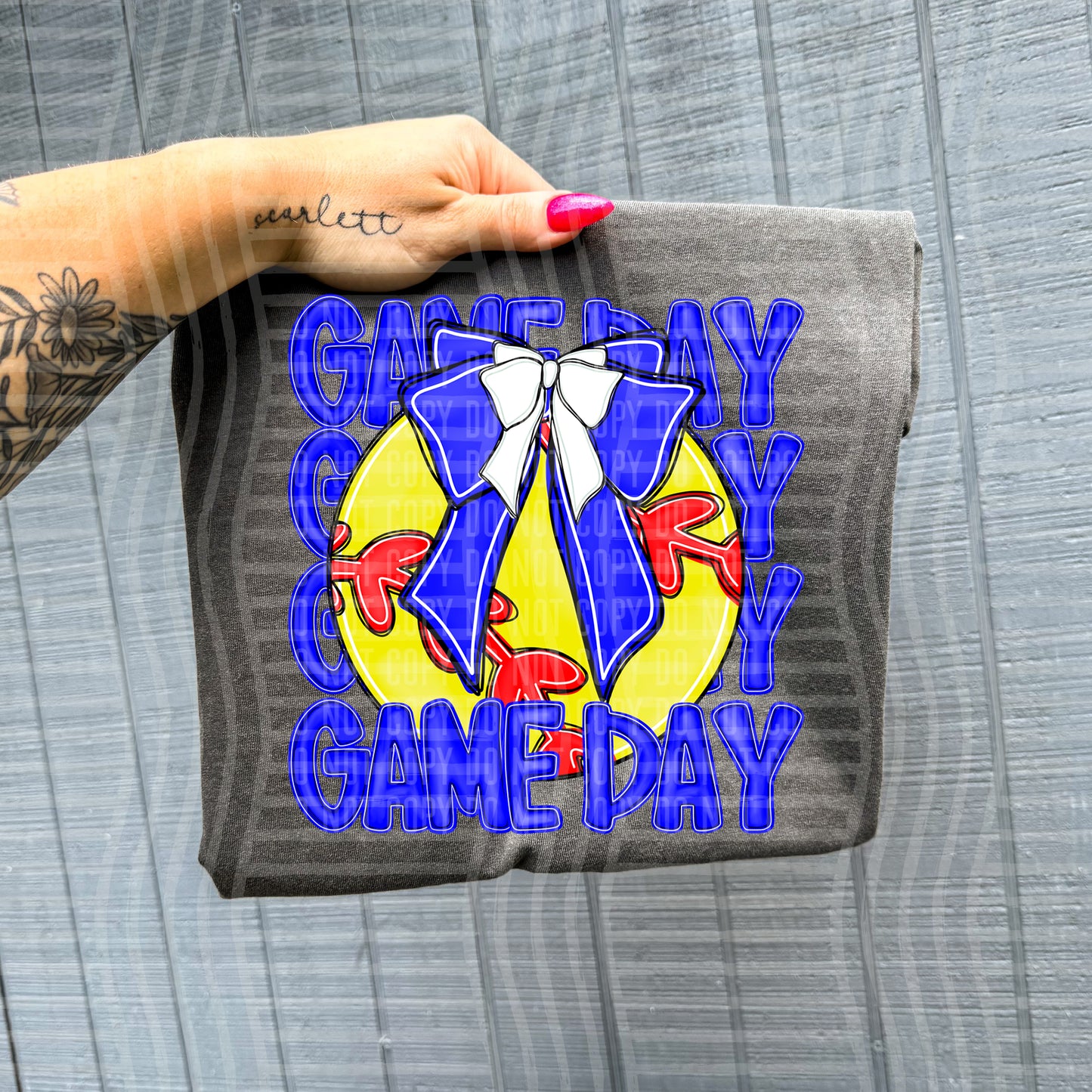 SOFTBALL - GAME DAY - Color Dropdown Digital Download 300DPI PNG FILE
