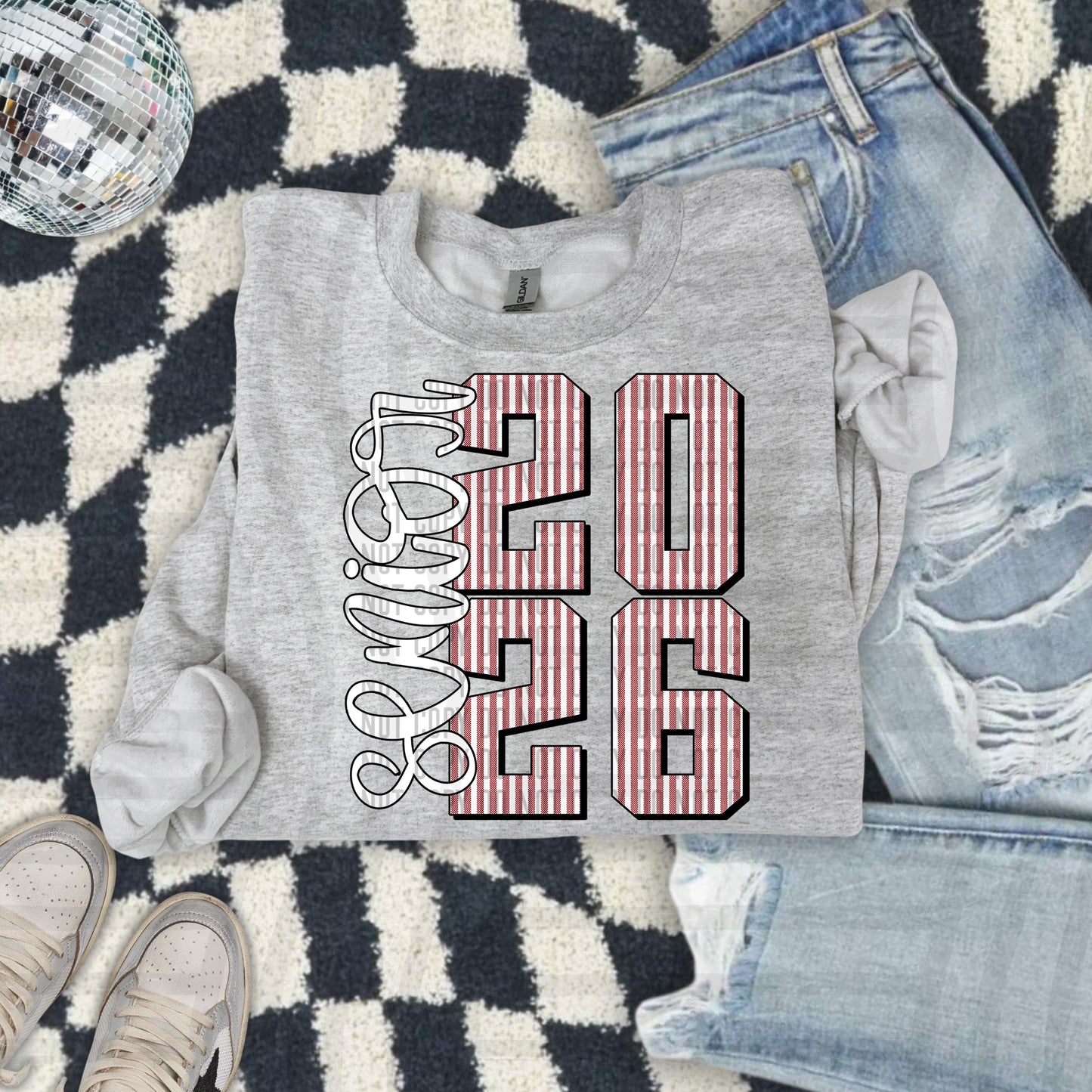 Senior 2026 - Choose your color - Digital Download 300DPI PNG FILE