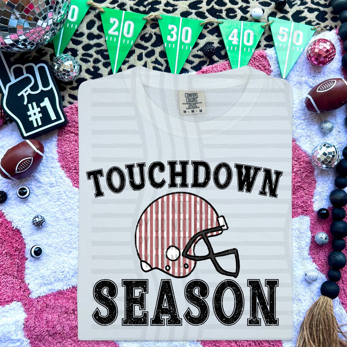 TouchDown Season Seersucker - Color Dropdown Digital Download 300DPI PNG FILE