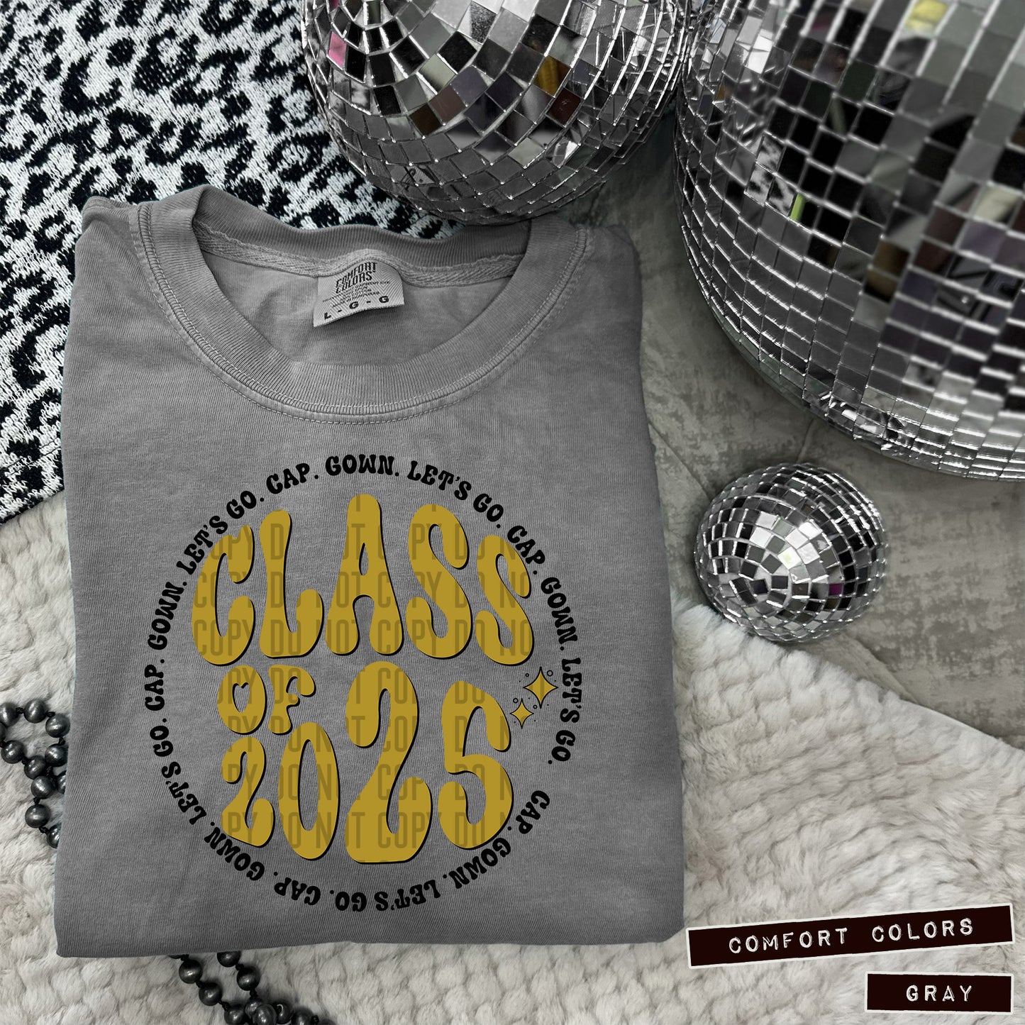 Senior 2025 - Color Dropdown Digital Download 300DPI PNG FILE