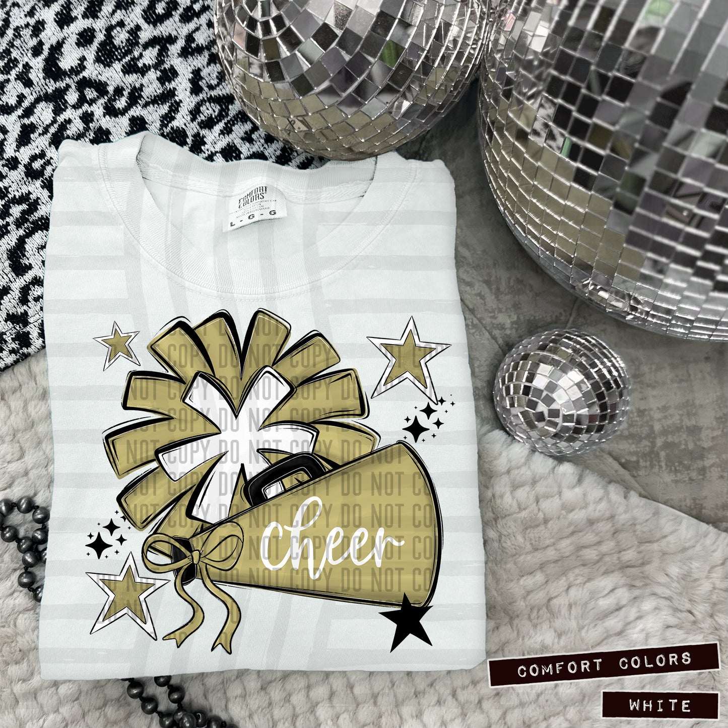 BLANK CHEER MEGAPHONE POM {NOT ELIGIBLE FOR DIGITAL RESALE} - Digital Download 300DPI PNG FILE