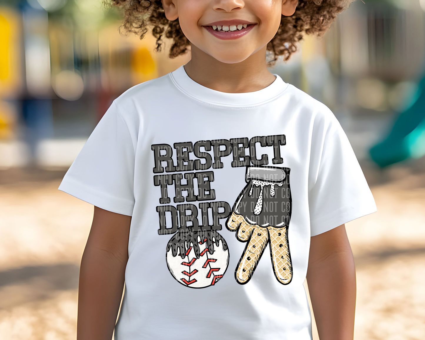 Respect the drip (glove)- Dropdown Digital Download 300DPI PNG FILE
