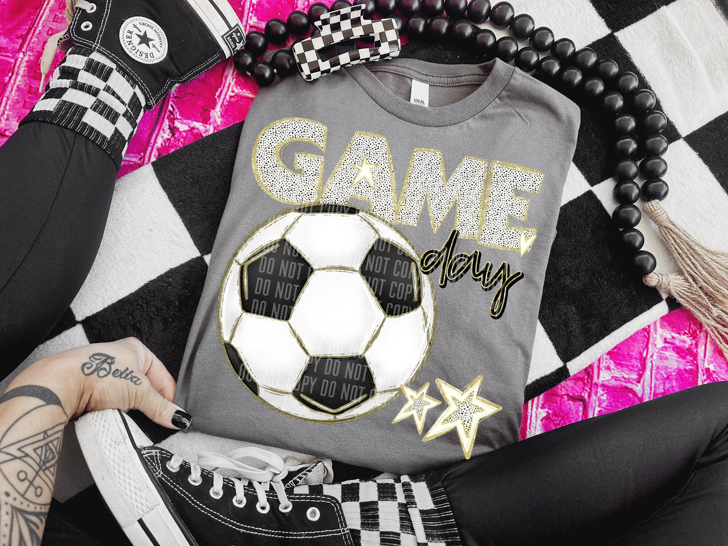 Game Day Sports Balls (no bow)- Color Dropdown Digital Download 300DPI PNG FILE