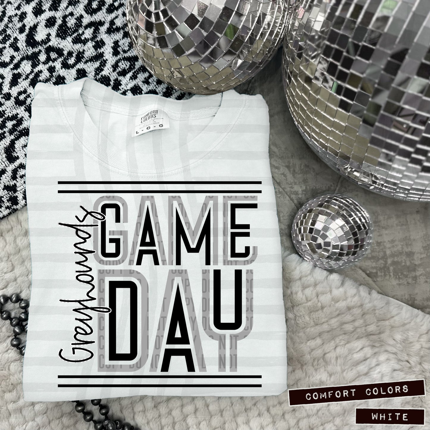 TWO TONED GAME DAY - Dropdown + CUSTOM - Digital Download 300DPI PNG FILE