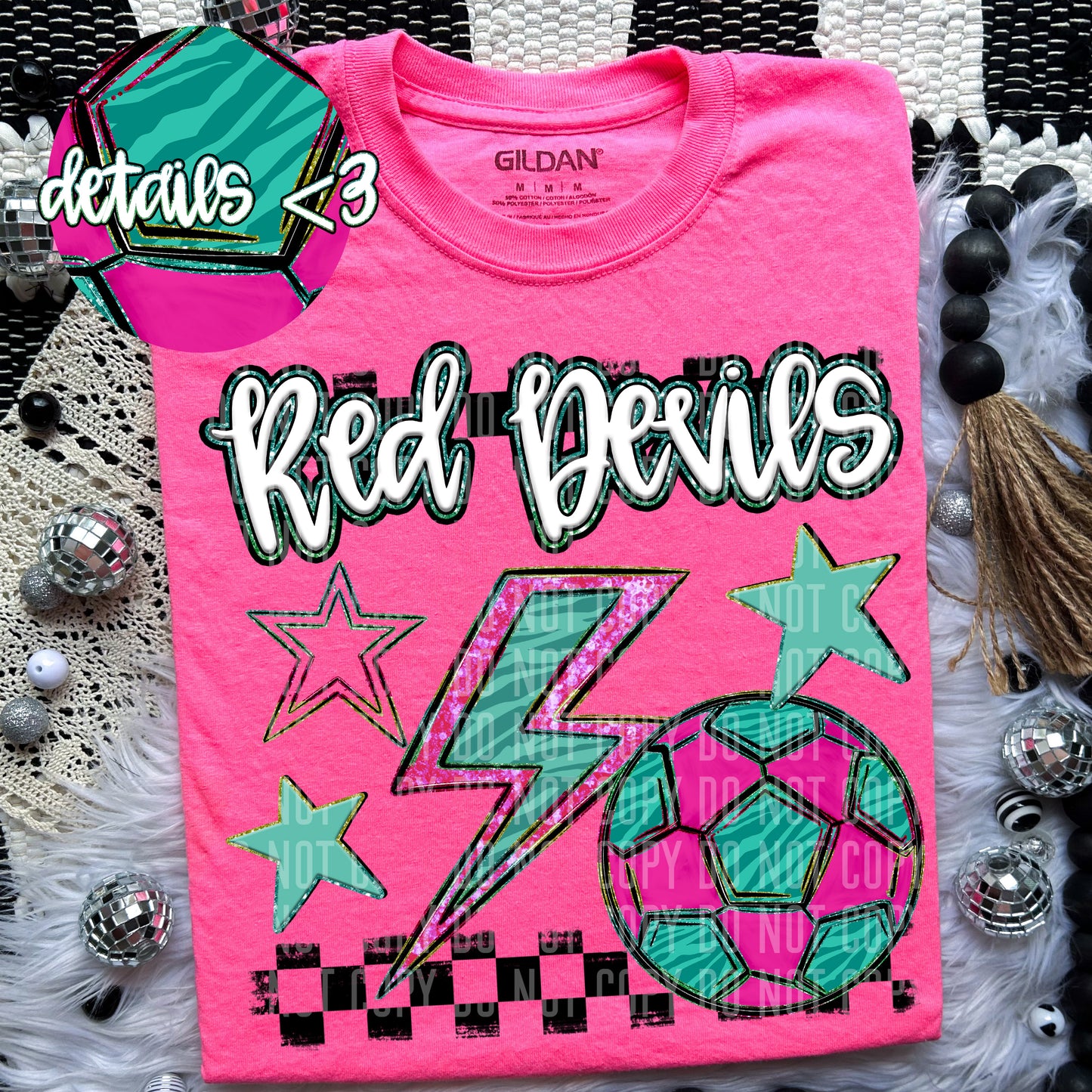 Soccer Rainbow Bolt - Dropdown Digital Download 300DPI PNG FILE