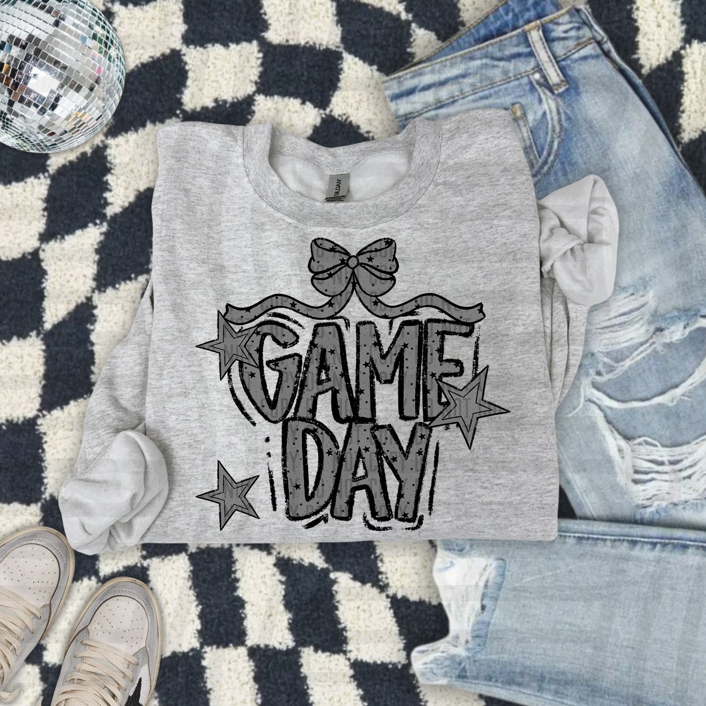 Game Day BOW - Choose your color - Digital Download 300DPI PNG FILE