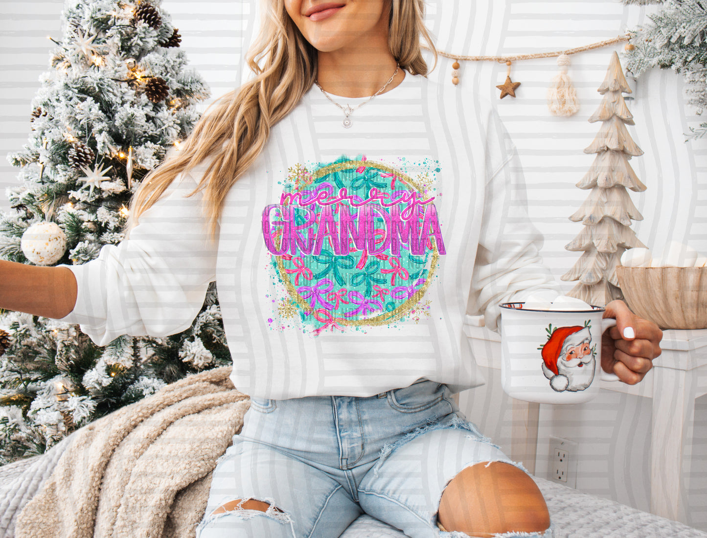 SNOWFLAKE BOW NAMES - 300DPI PNG FILE