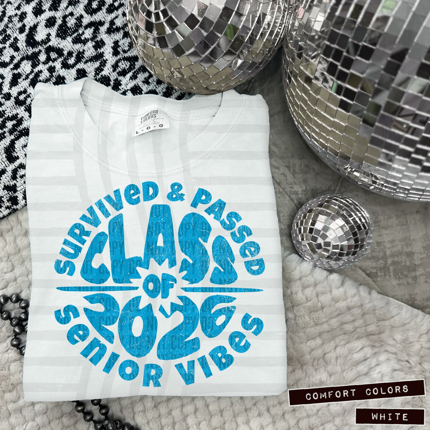 Senior Class of 2026 - Color Dropdown Digital Download 300DPI PNG FILE