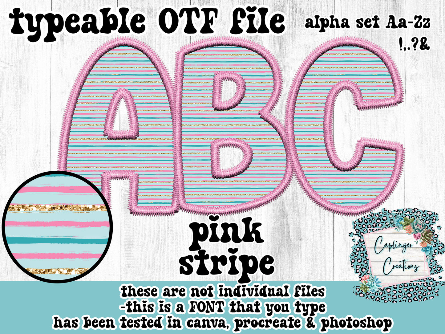 GOOGLE DRIVE Valentine's Exclusive Element set - Aa-Zz !,.?& - 6 TYPEABLE FONT + Faux Embroidery Elements - Digital download 300DPI PNG FILE