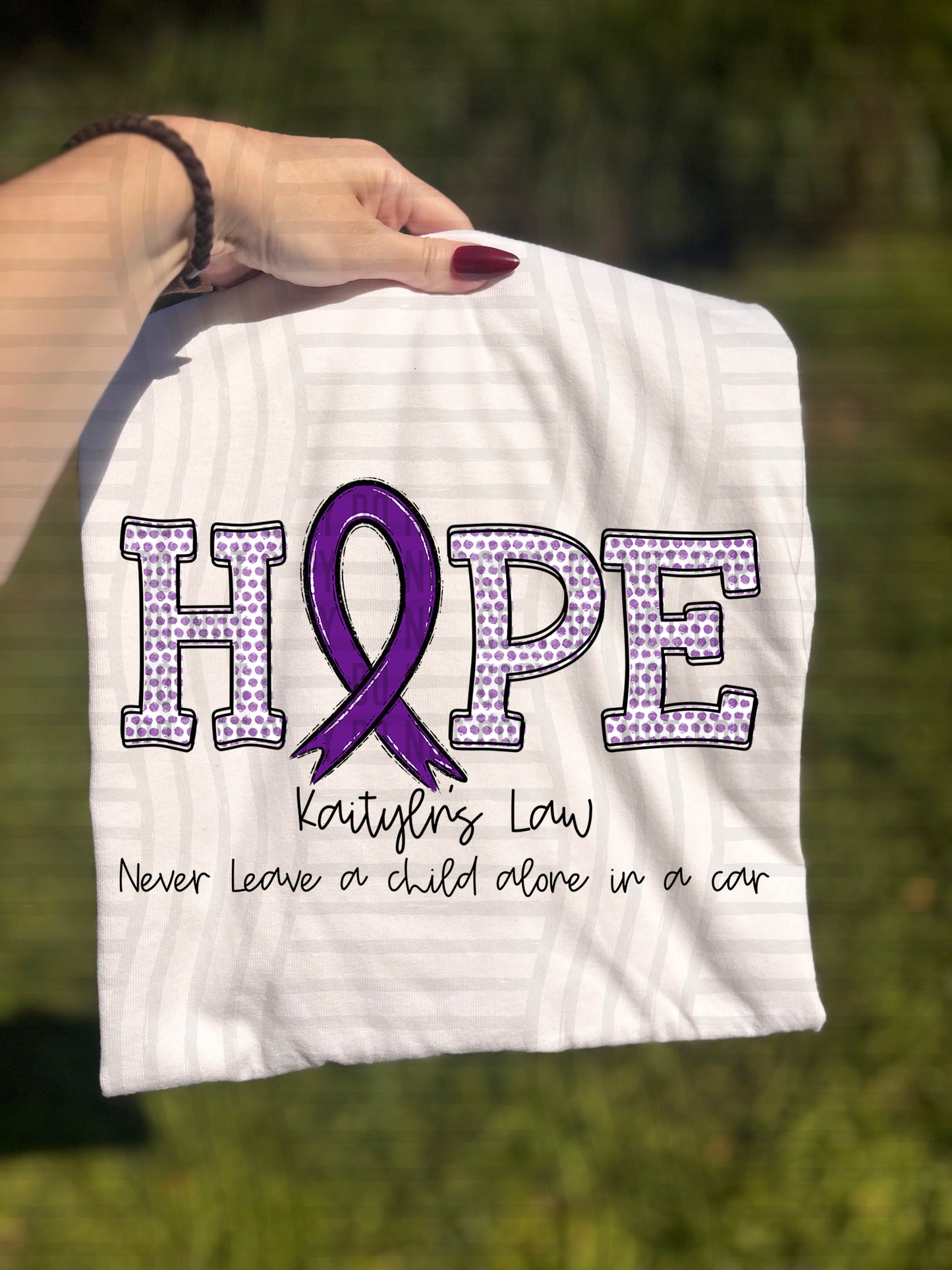 Kaitlyn's Law awareness - 300DPI PNG FILE