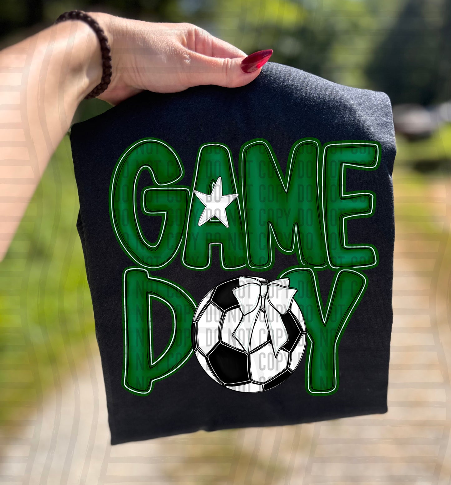 Soccer - GAME D Y -Color Dropdown Digital Download 300DPI PNG FILE