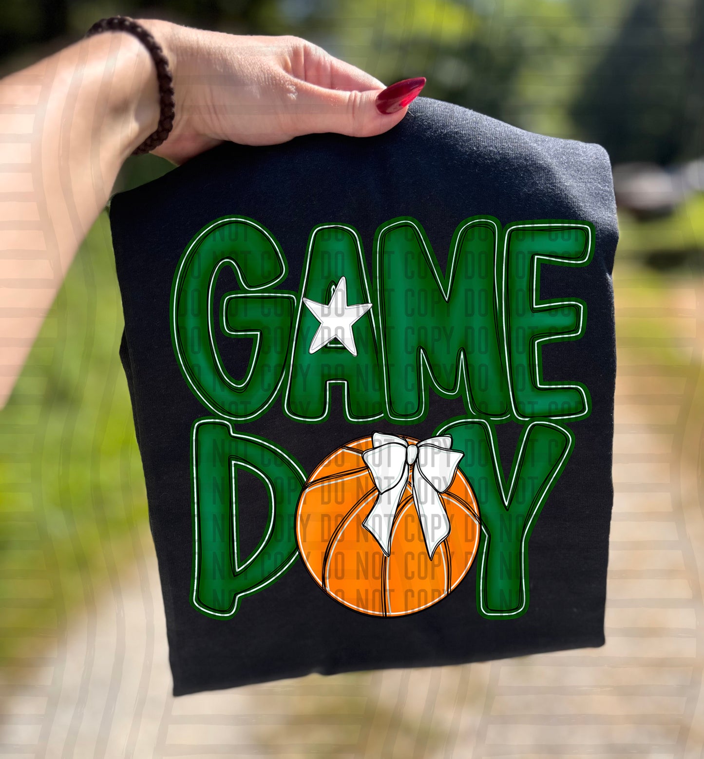 Basketball - GAME D Y - Color Dropdown Digital Download 300DPI PNG FILE
