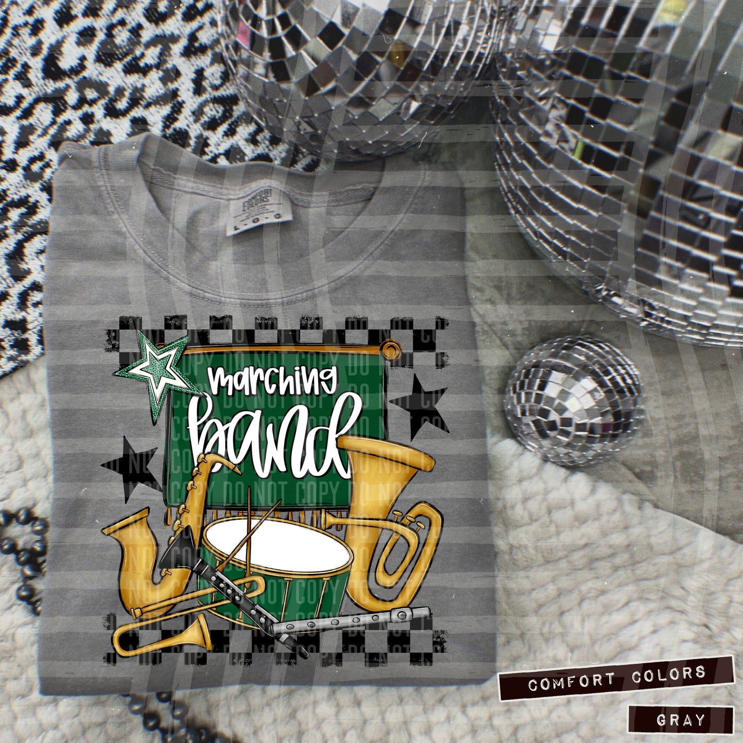 Band Collage - Can add names - not for digital resale- Color Dropdown Digital Download 300DPI PNG FILE