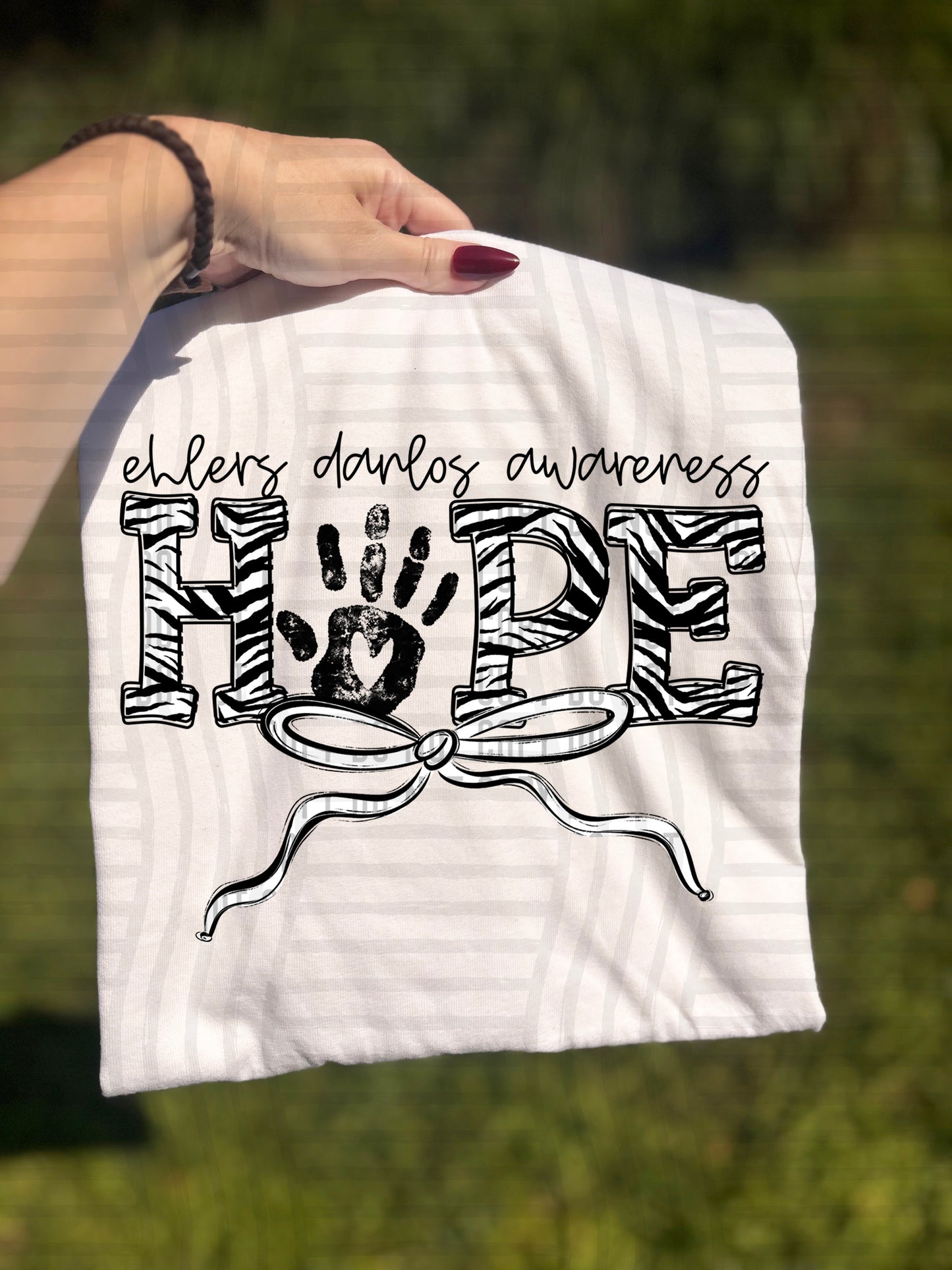 Ehler's Danlos Awareness - 300DPI PNG FILE