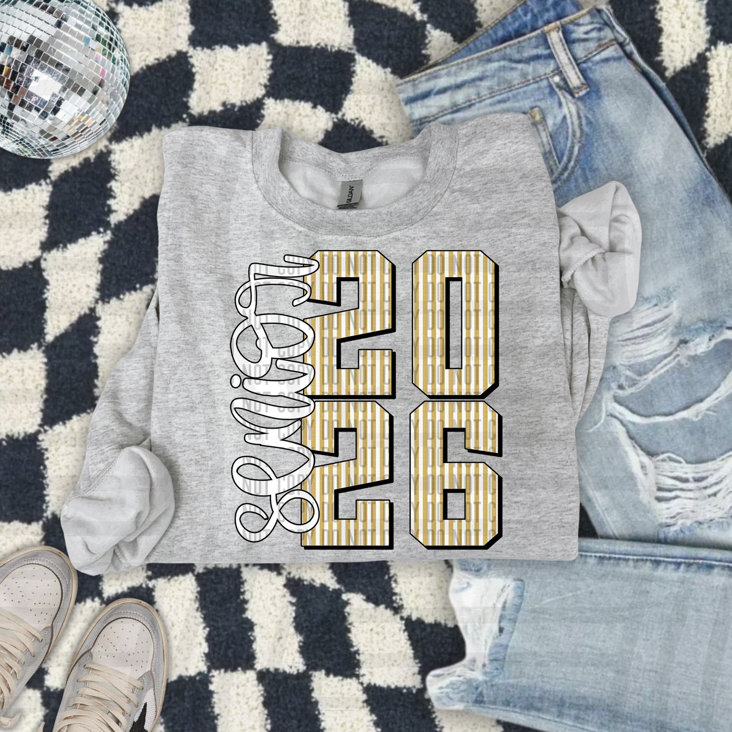 Senior 2026 - Choose your color - Digital Download 300DPI PNG FILE