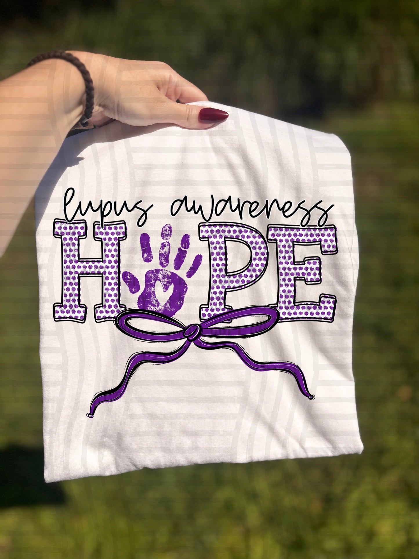 Lupus Awareness - 300DPI PNG FILE