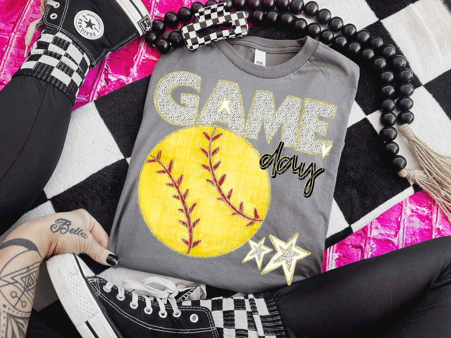 Game Day Sports Balls (no bow)- Color Dropdown Digital Download 300DPI PNG FILE