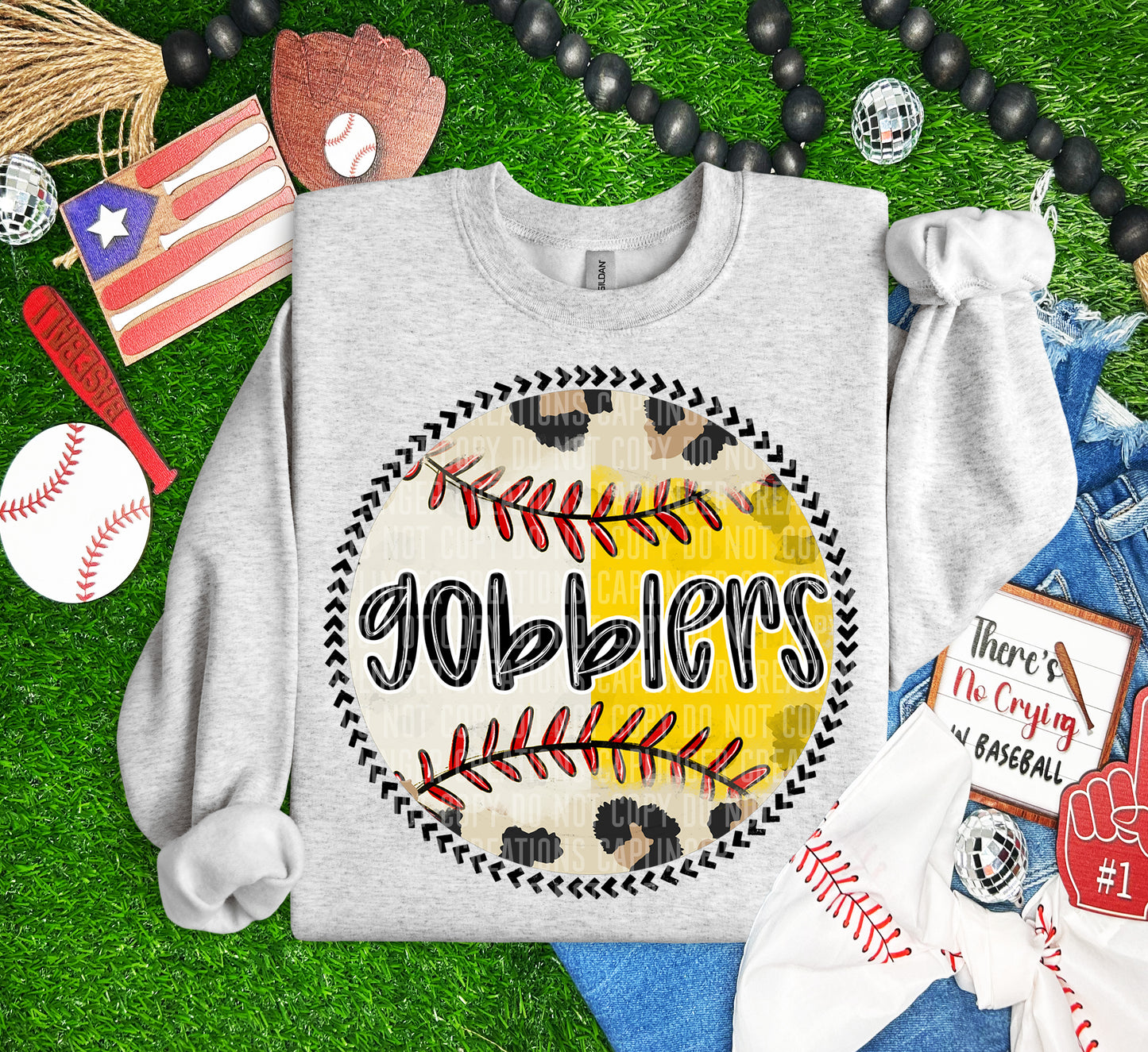 HALF BASEBALL / HALF SOFTBALL - Dropdown + CUSTOM Digital Download 300DPI PNG FILE