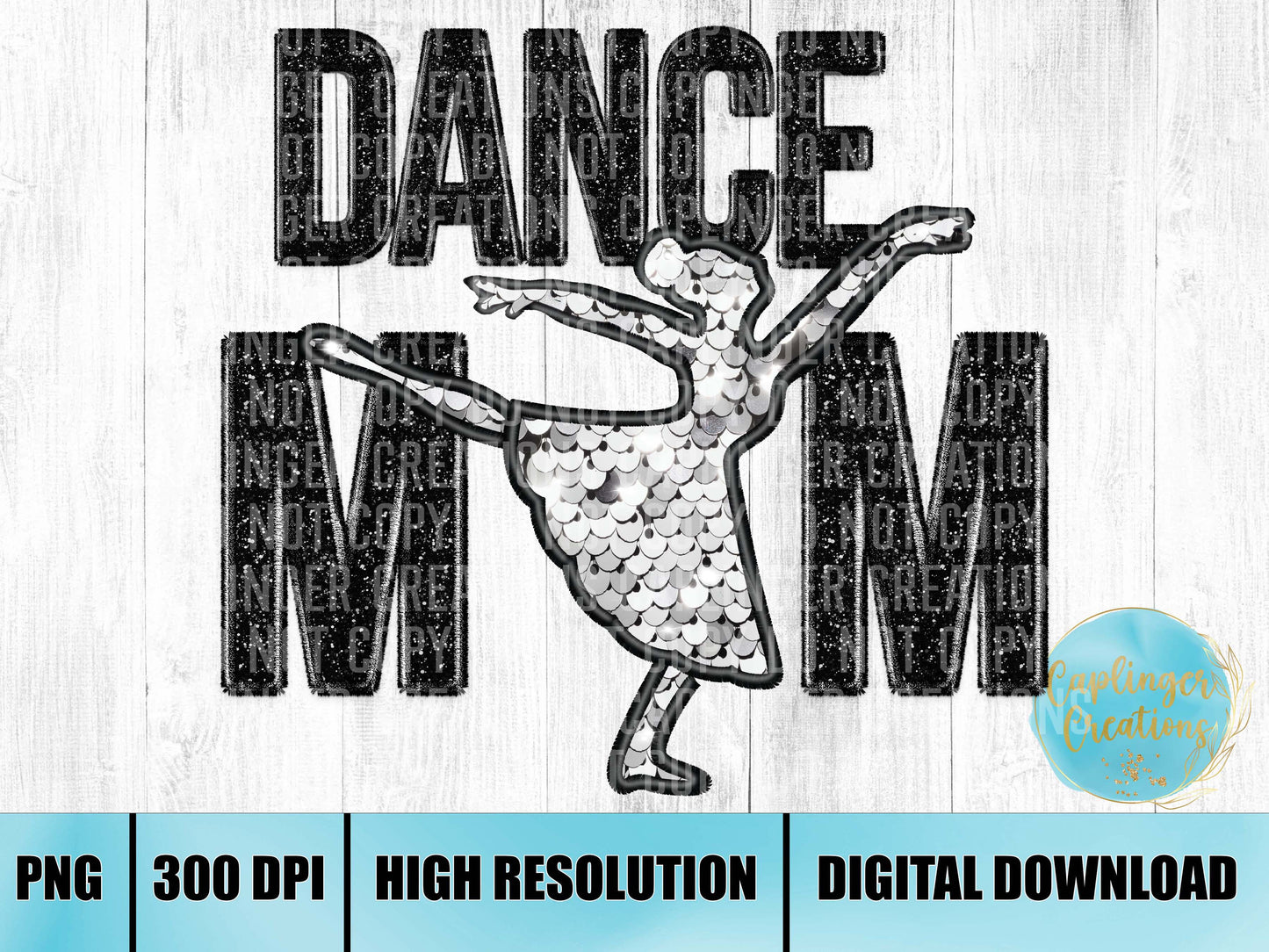 Dance mom - Digital download 300DPI PNG FILE