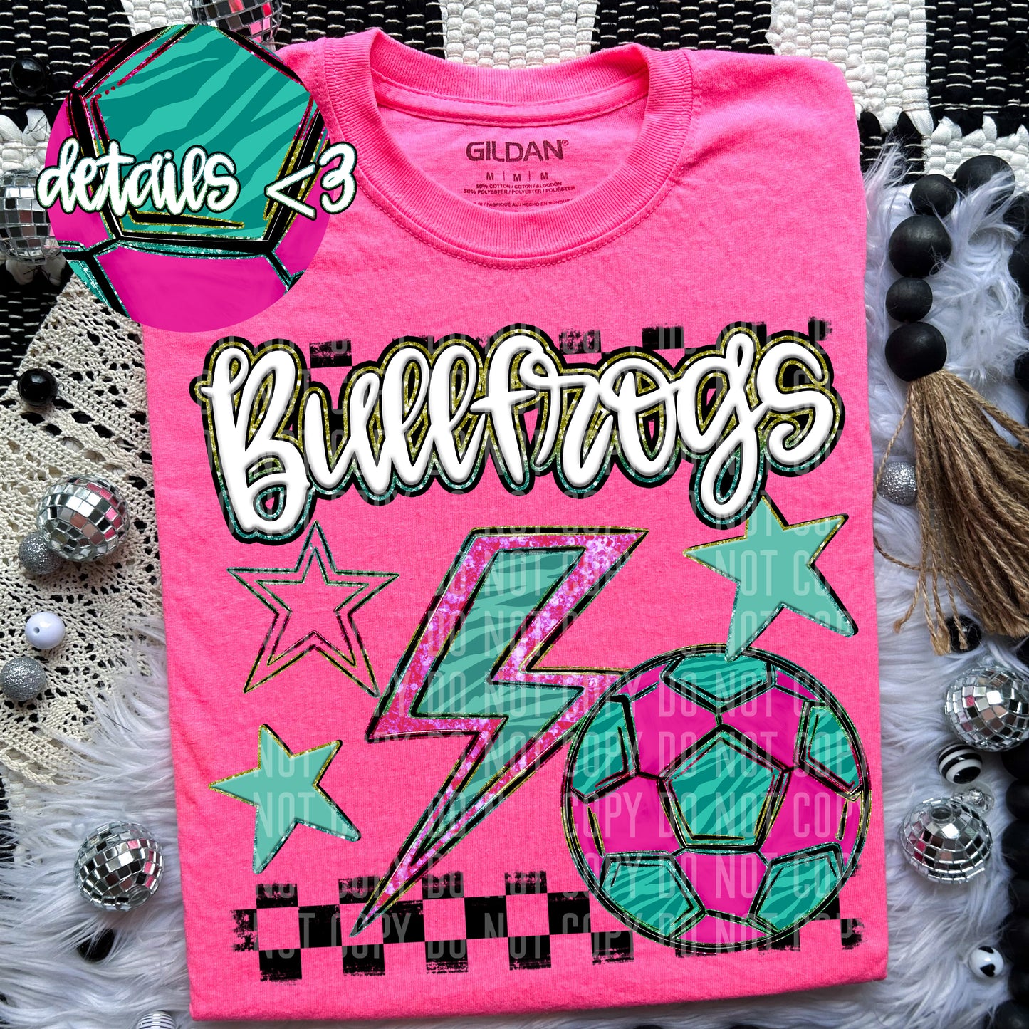 Soccer Rainbow Bolt - Dropdown Digital Download 300DPI PNG FILE