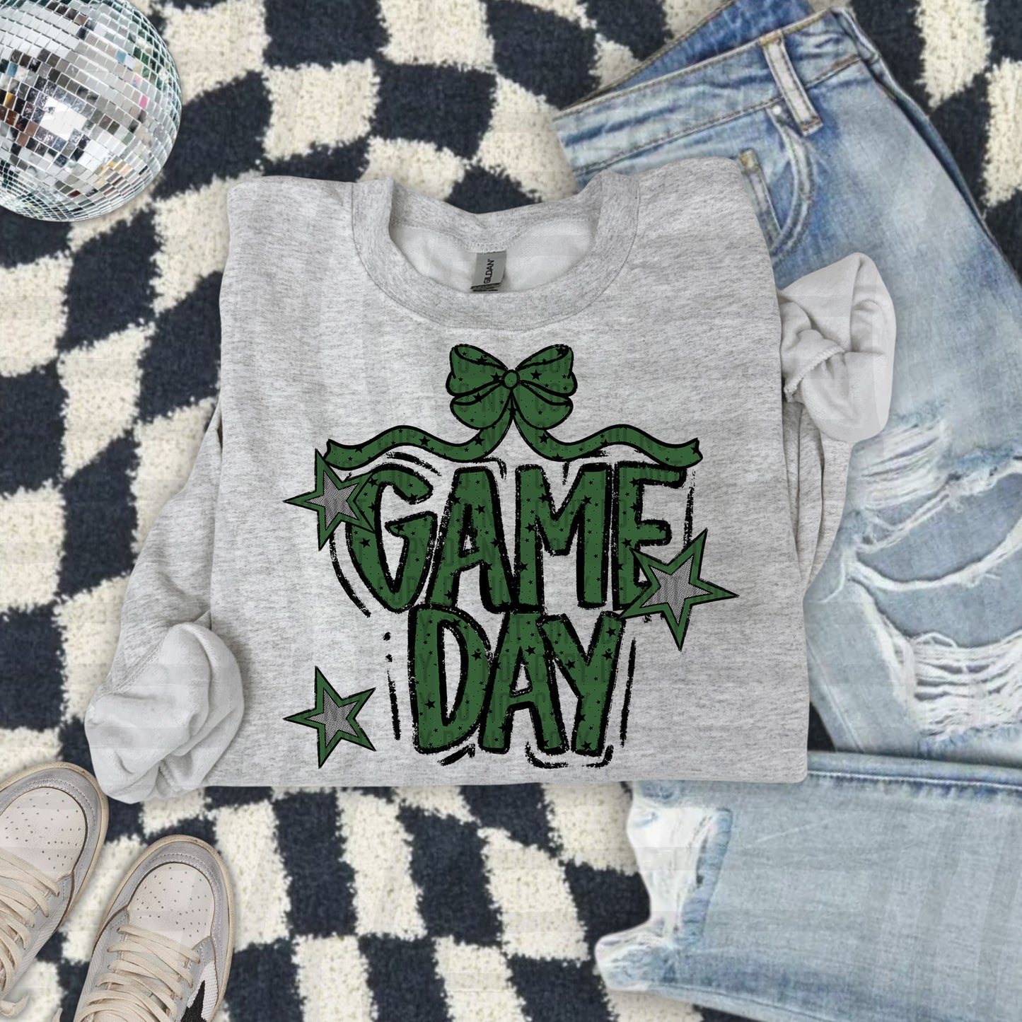 Game Day BOW - Choose your color - Digital Download 300DPI PNG FILE