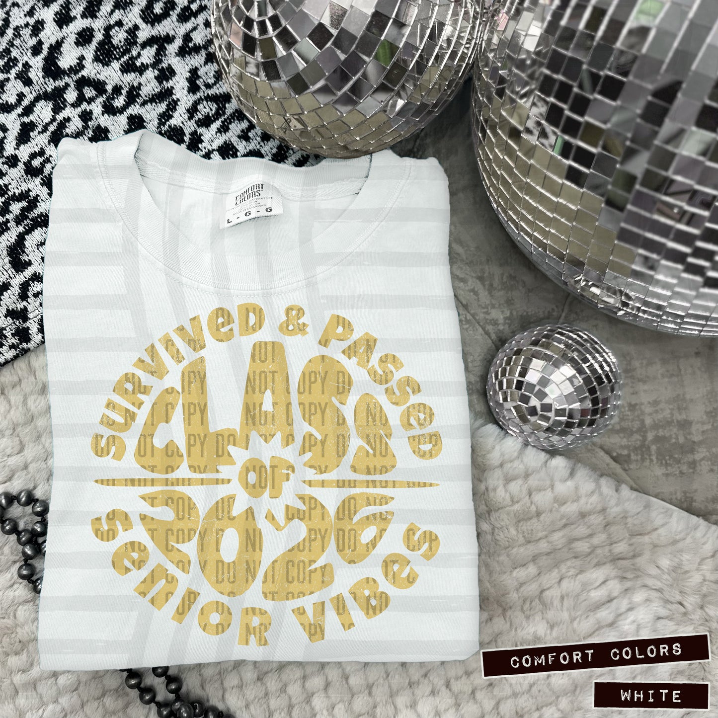 Senior Class of 2026 - Color Dropdown Digital Download 300DPI PNG FILE