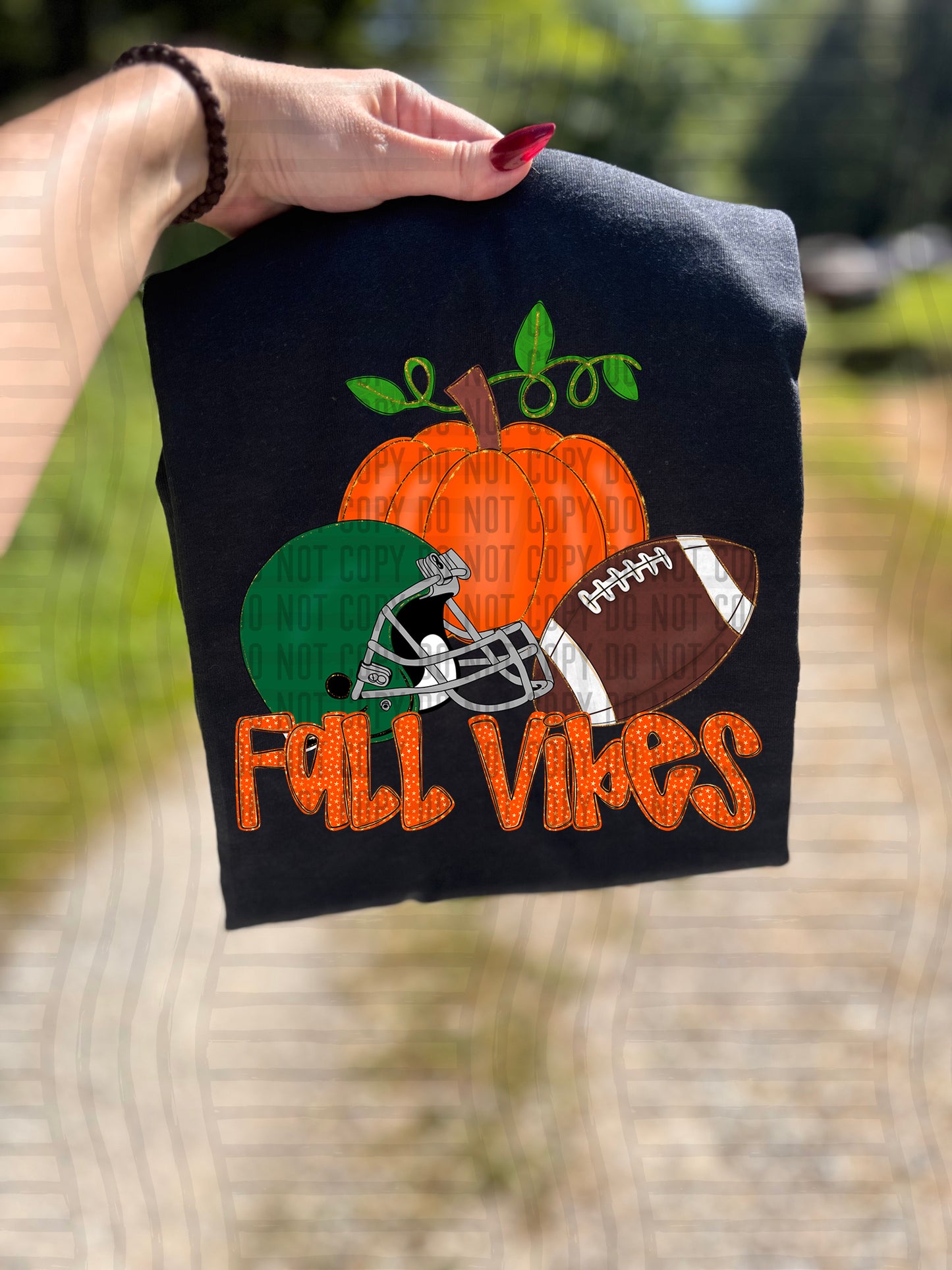 Fall vibes Football edition Color Dropdown Digital Download 300DPI PNG FILE