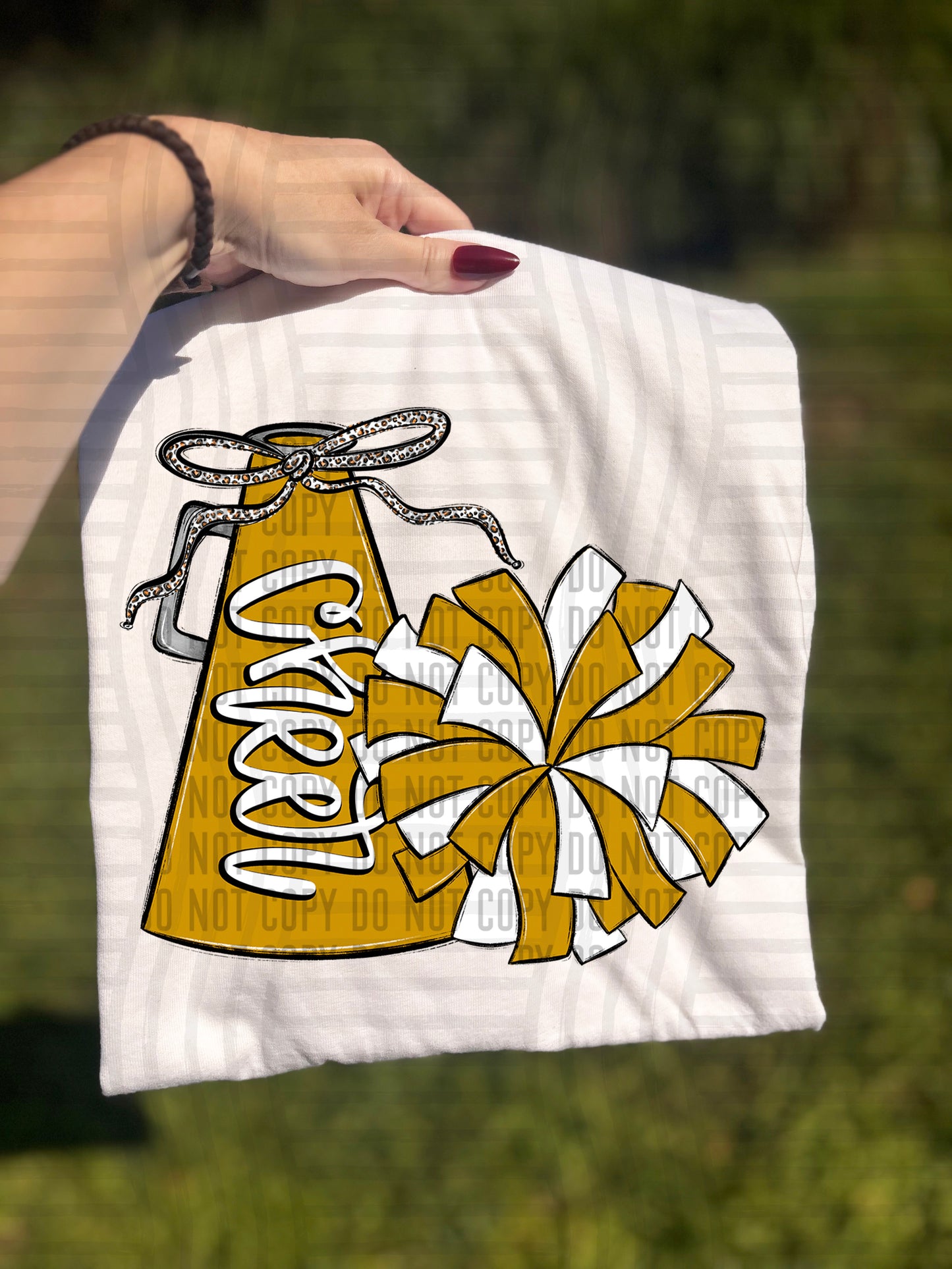 Cheer poms - Color Dropdown -Digital Download 300DPI PNG FILE