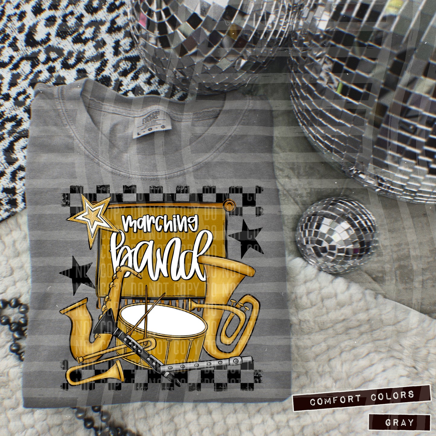 Band Collage - Can add names - not for digital resale- Color Dropdown Digital Download 300DPI PNG FILE