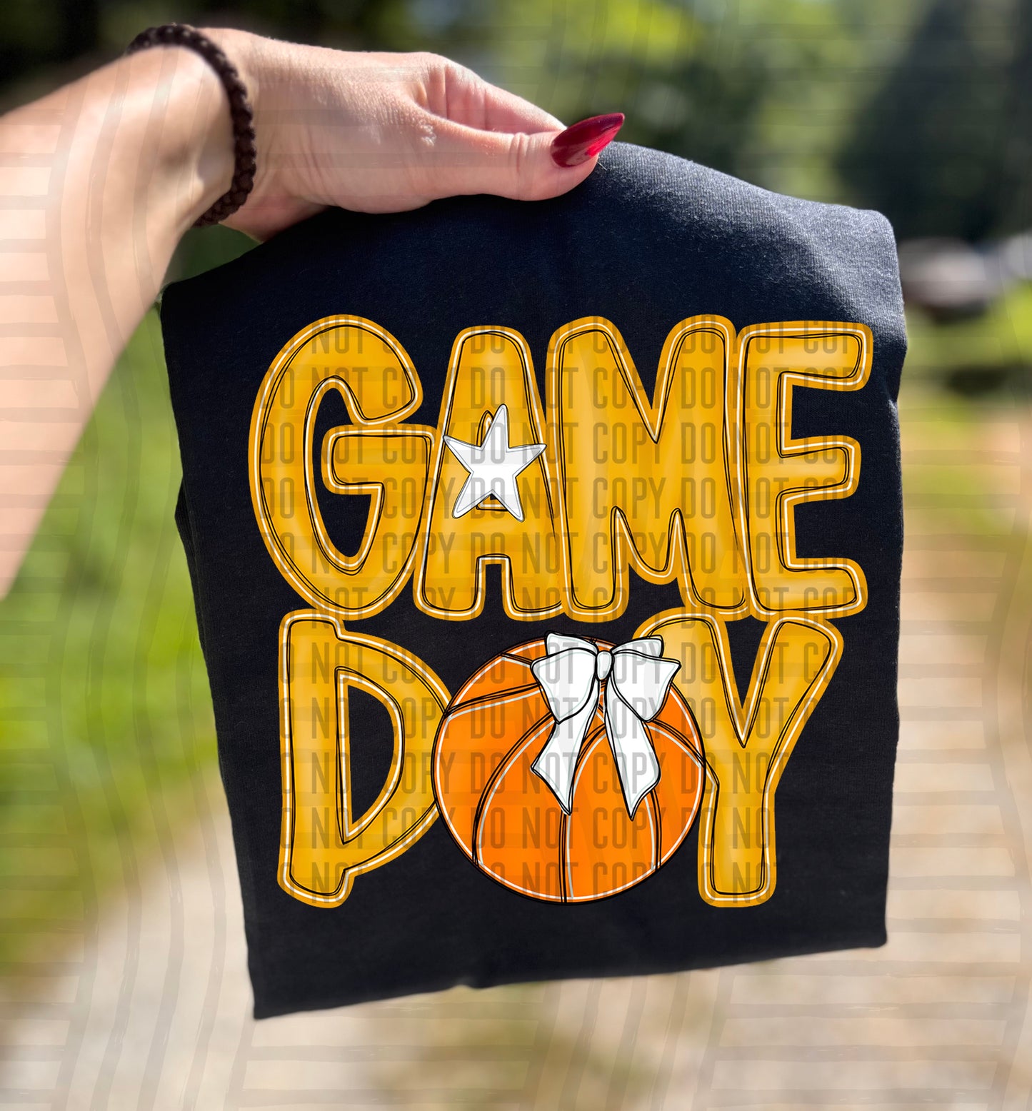 Basketball - GAME D Y - Color Dropdown Digital Download 300DPI PNG FILE