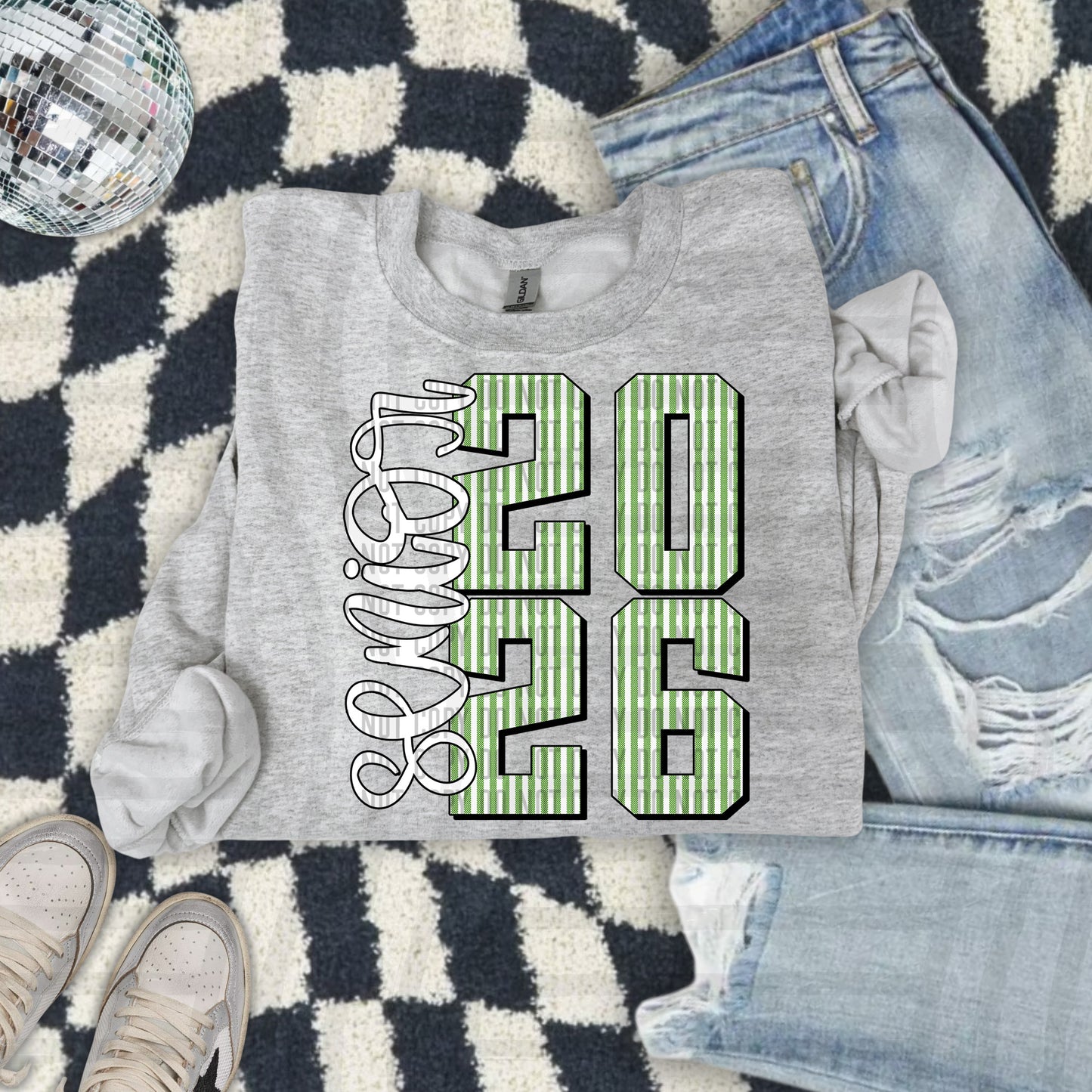 Senior 2026 - Choose your color - Digital Download 300DPI PNG FILE
