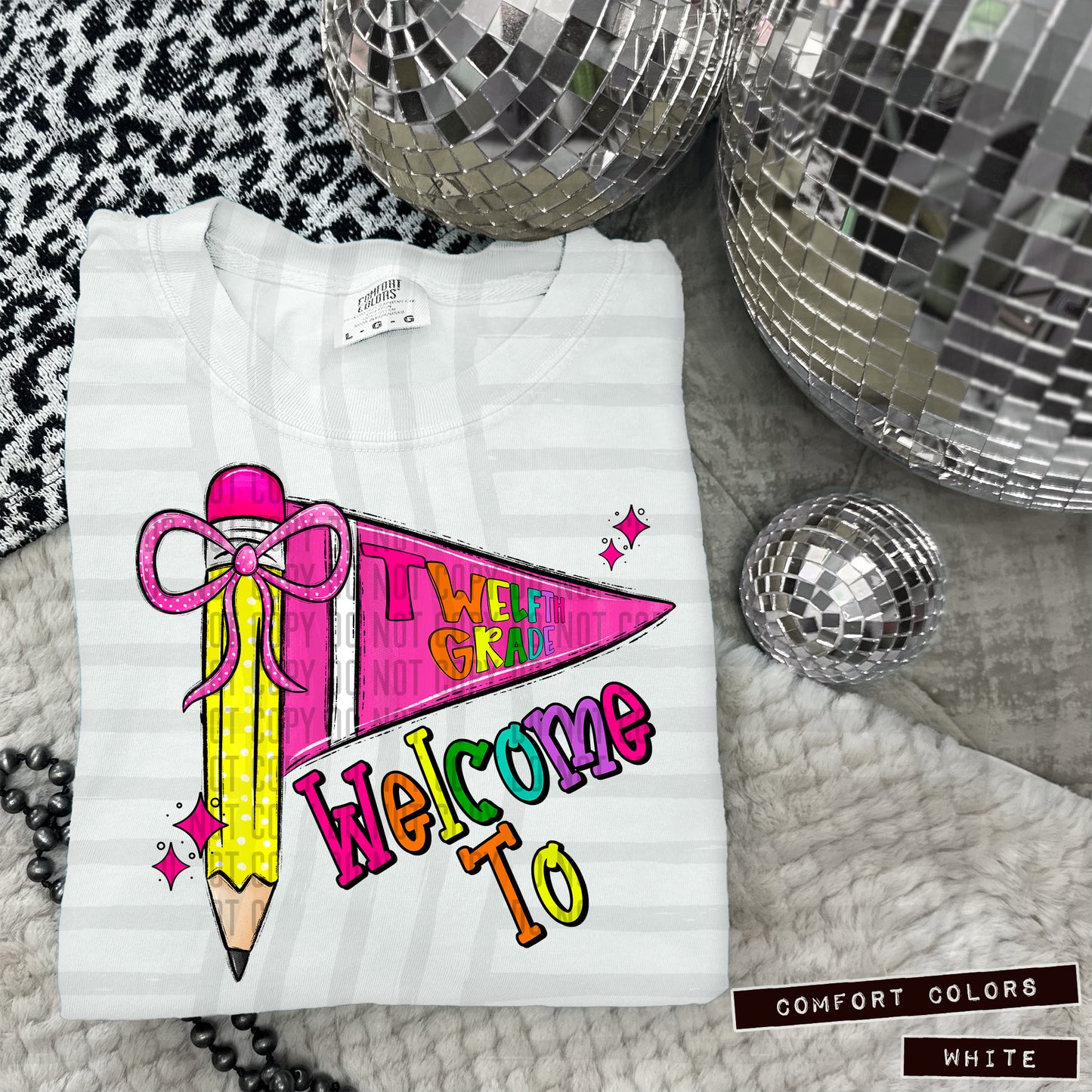 GRADES - WELCOME TO FLAG Preppy- Digital download 300DPI PNG FILE