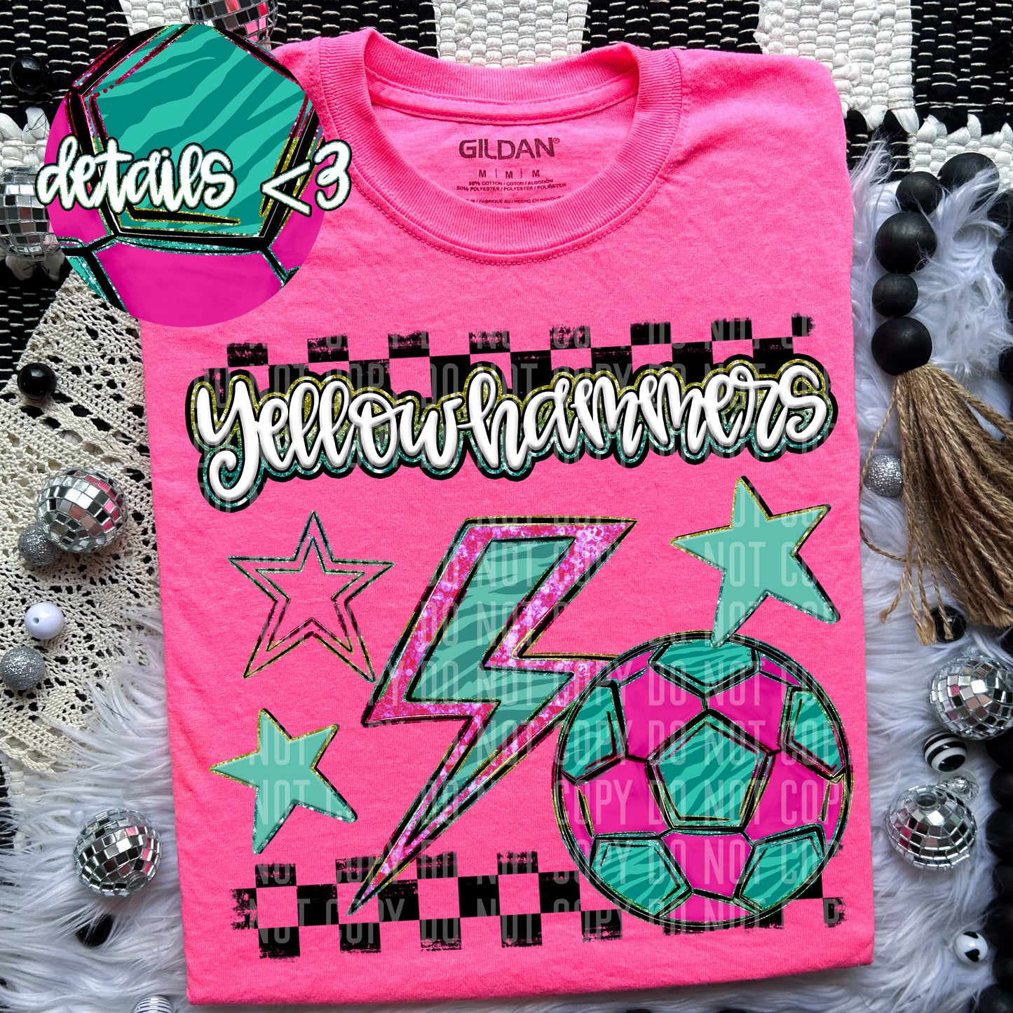 Soccer Rainbow Bolt - Dropdown Digital Download 300DPI PNG FILE