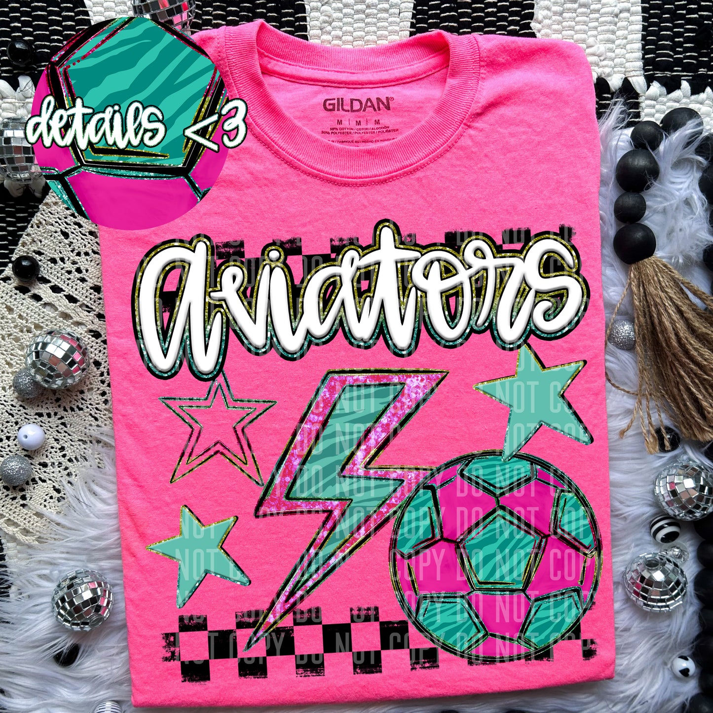 Soccer Rainbow Bolt - Dropdown Digital Download 300DPI PNG FILE