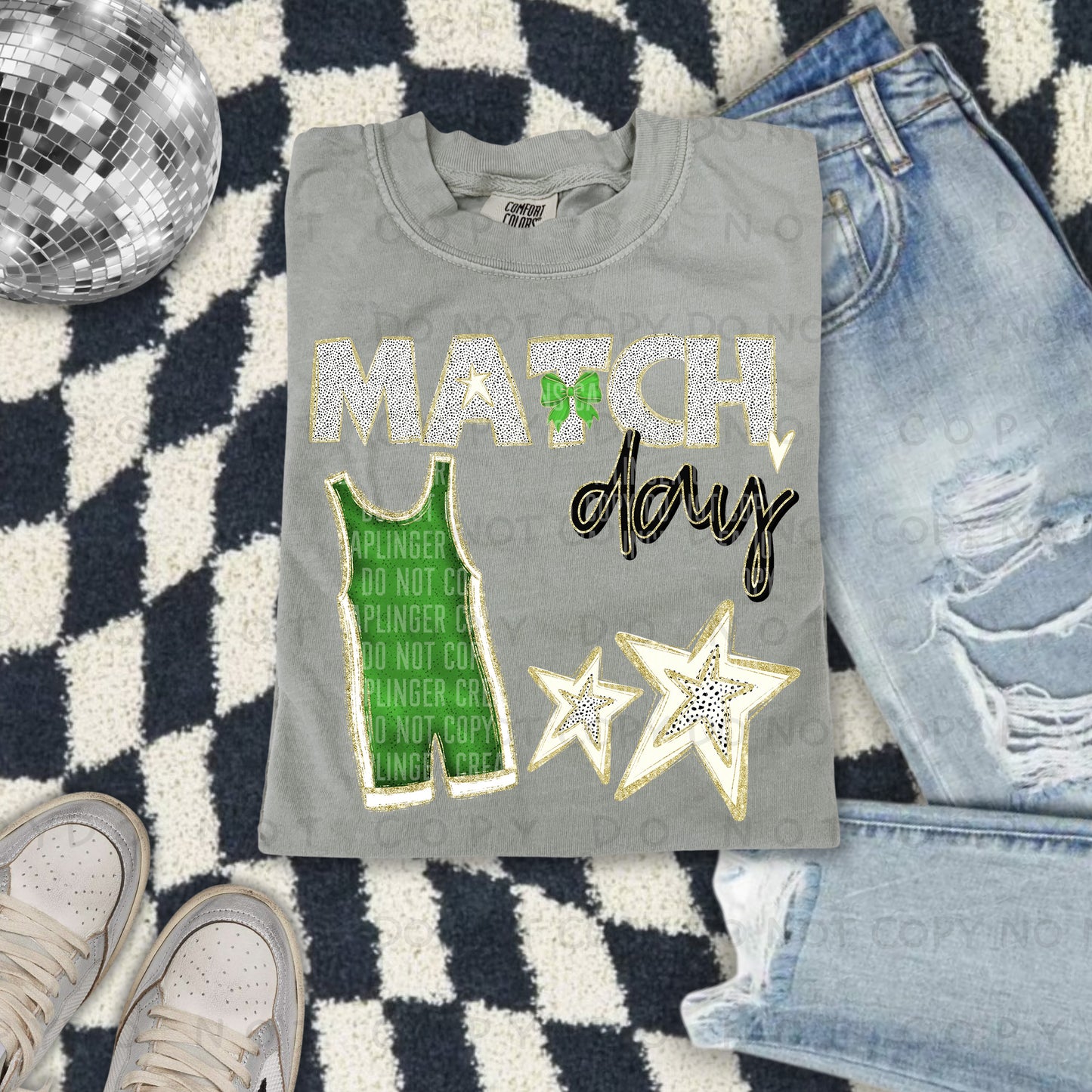Match Day Wrestling - Color Dropdown Digital Download 300DPI PNG FILE