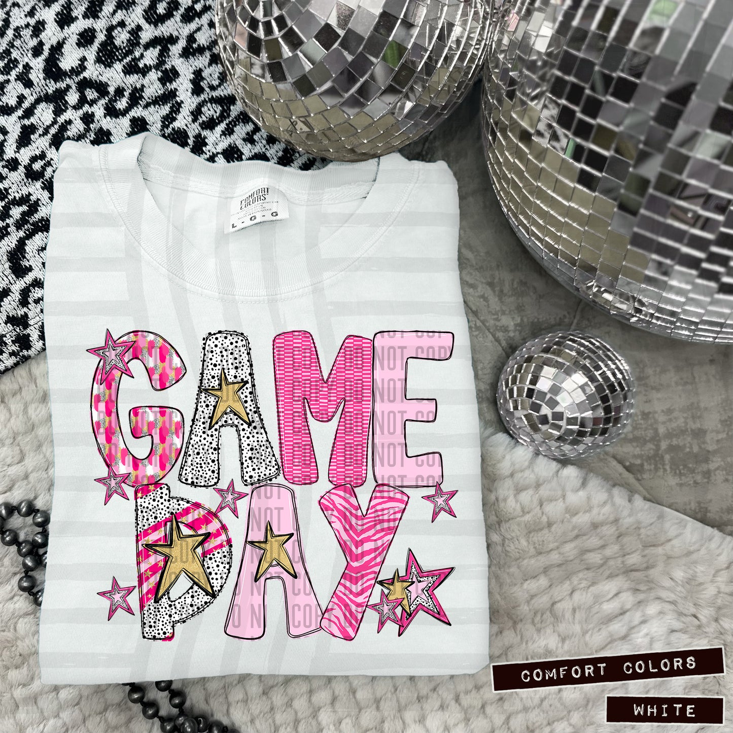CheckMate Game Day Collection 2 files included Gold/Silver- Color Dropdown Digital Download 300DPI PNG FILE