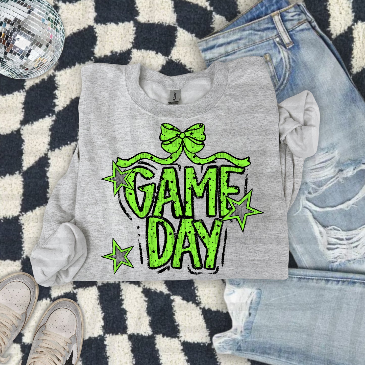 Game Day BOW - Choose your color - Digital Download 300DPI PNG FILE