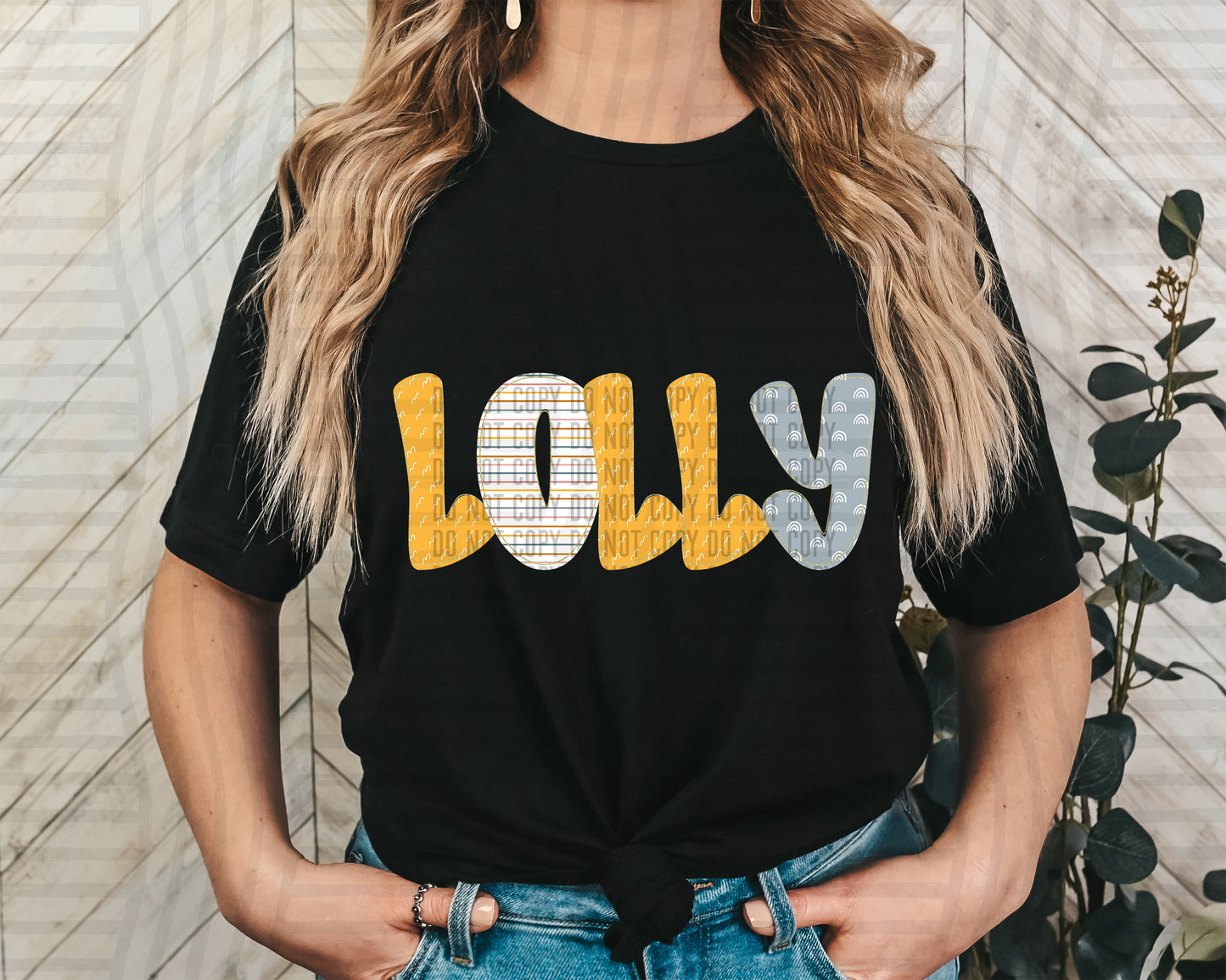 BOHO NAMES - DROPDOWN + CUSTOM - Digital Download 300DPI PNG FILE