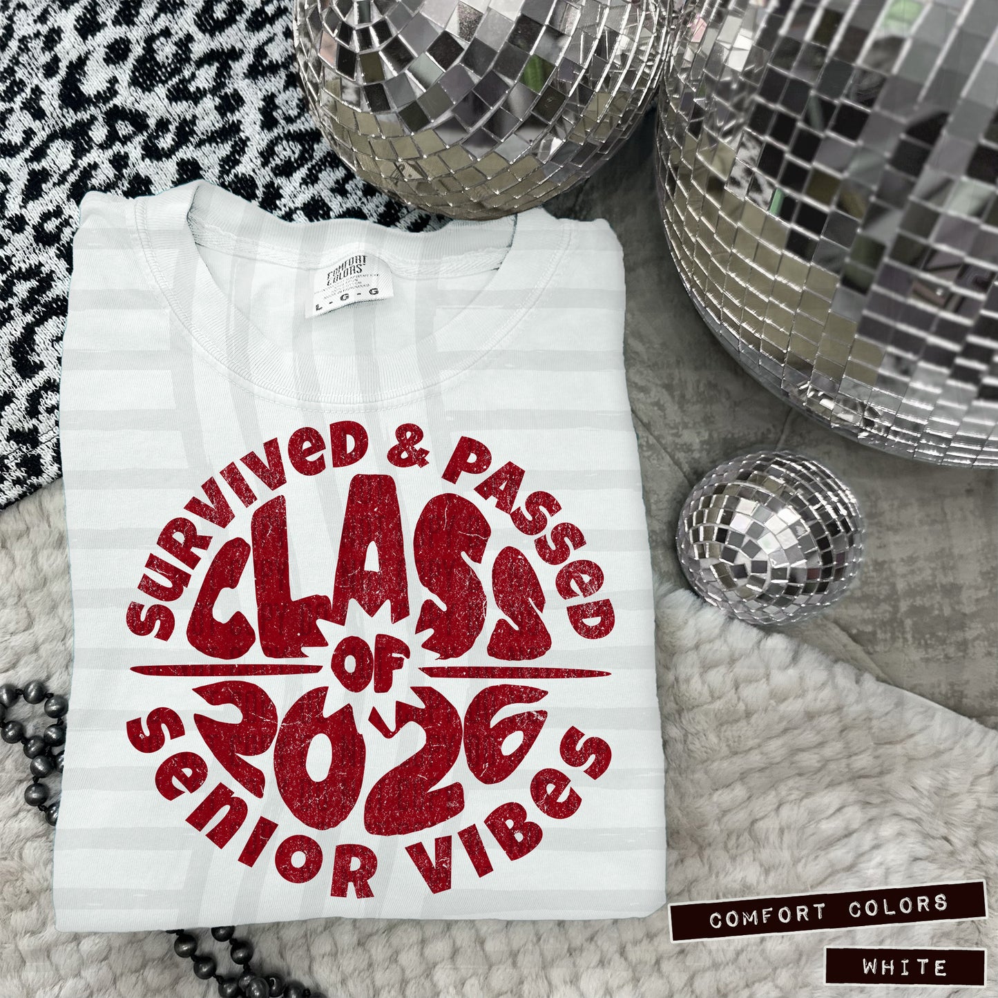 Senior Class of 2026 - Color Dropdown Digital Download 300DPI PNG FILE