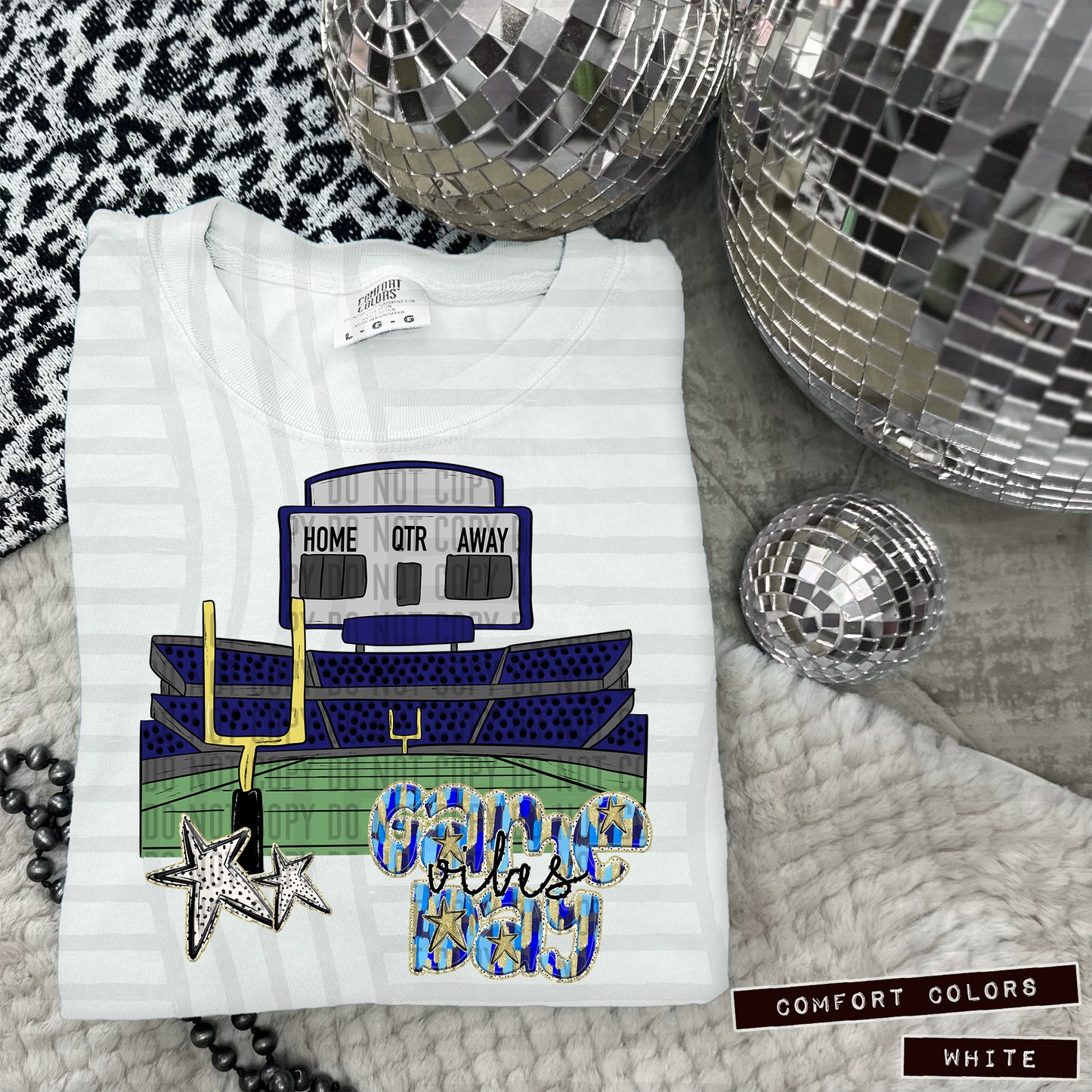 GAME DAY FOOTBALL STADIUMS - Digital download 300DPI PNG FILE