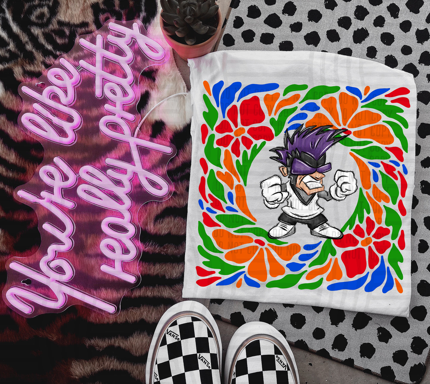 RETRO FLORAL MASCOT HEADS BUNDLE 74 DIGITALS :) - Digital download 300DPI PNG FILE