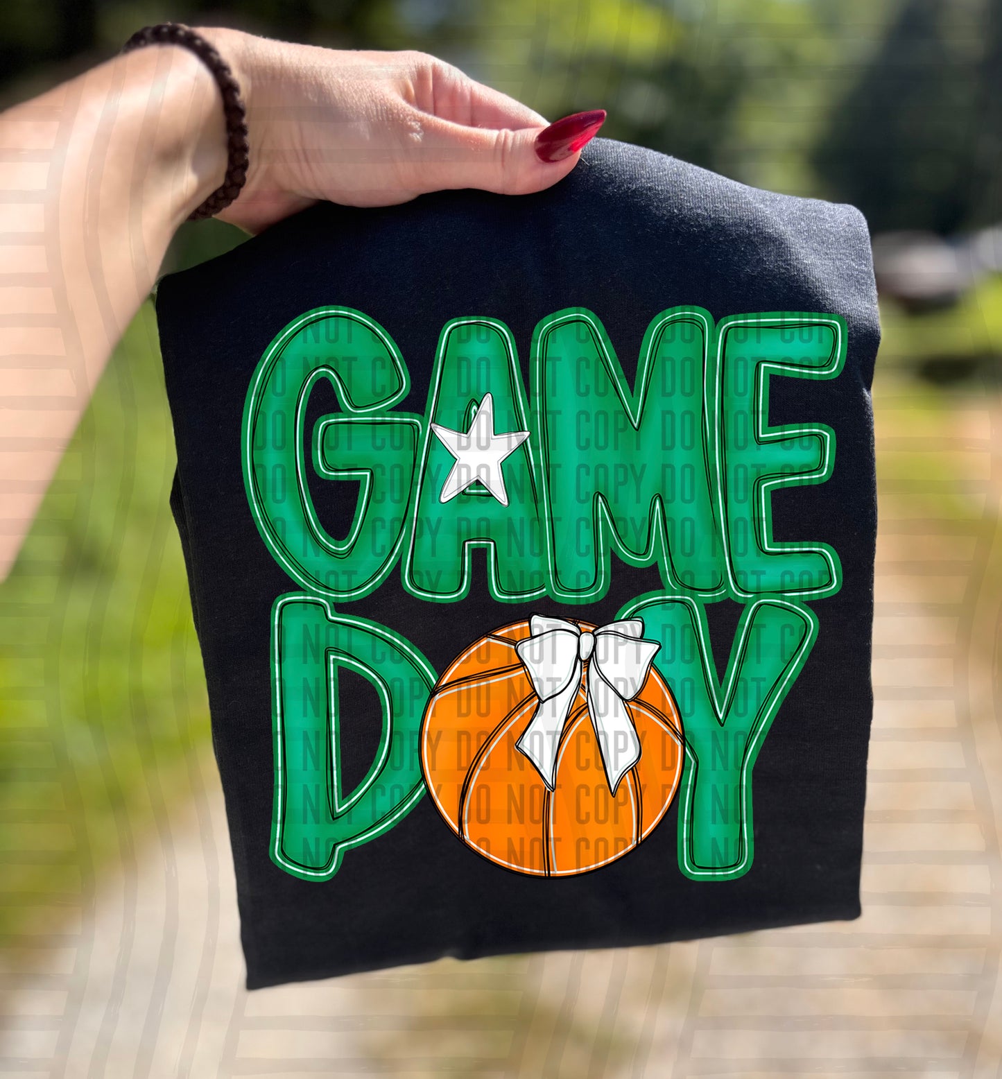 Basketball - GAME D Y - Color Dropdown Digital Download 300DPI PNG FILE