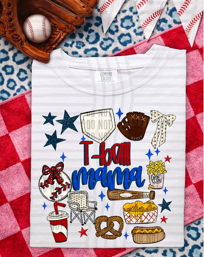 MAMA baseball/softball/teeball - Color Dropdown Digital Download 300DPI PNG FILE