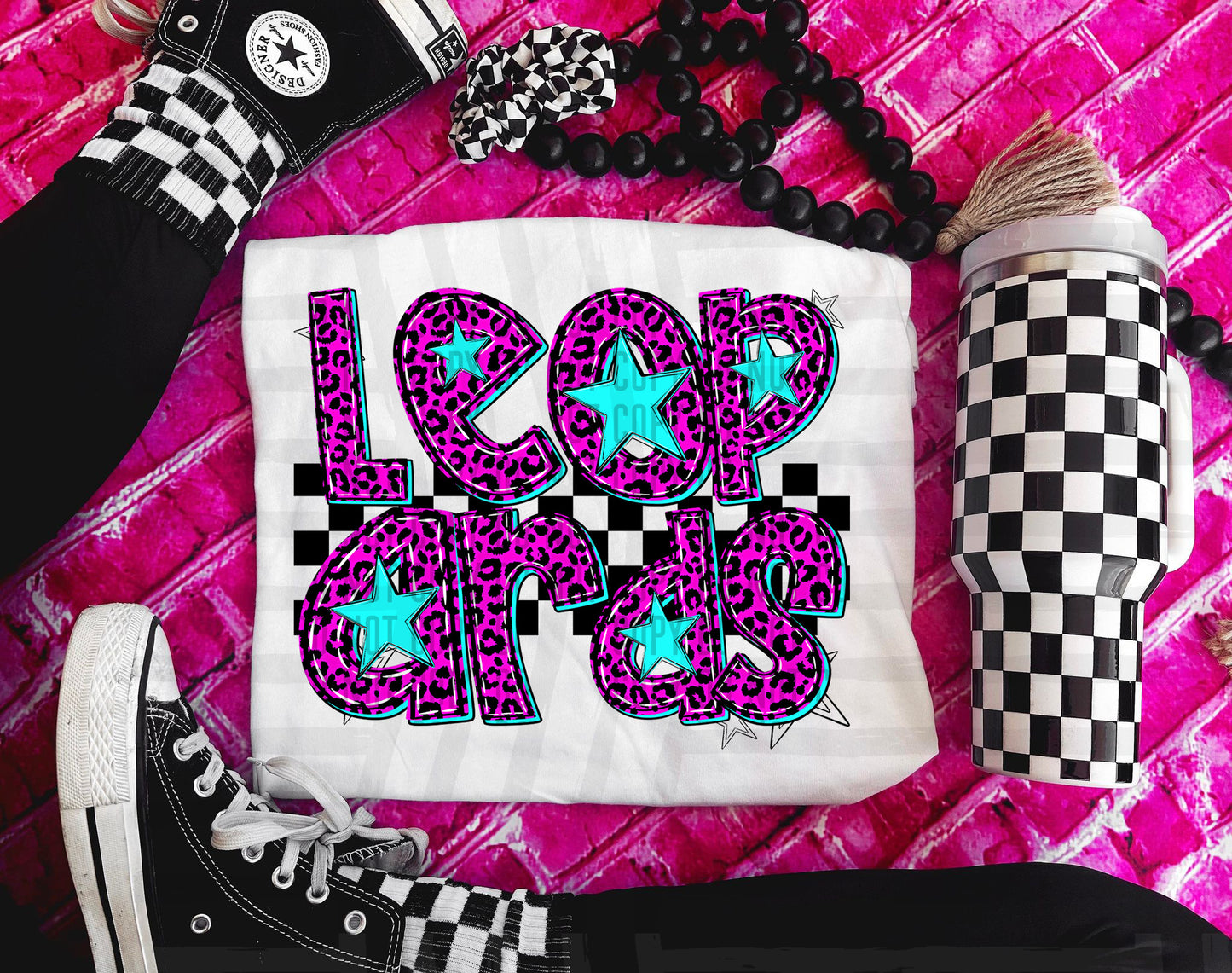 Pink checks - Dropdown + CUSTOM - Digital Download 300DPI PNG FILE