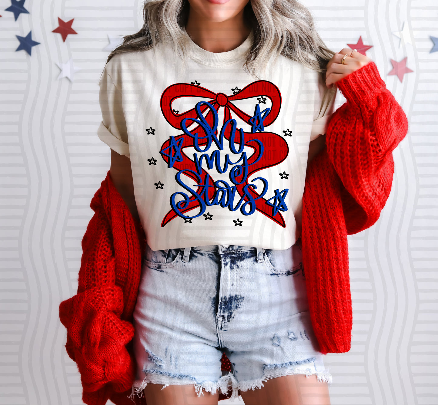 Oh my stars (bow) - Digital Download 300DPI PNG FILE