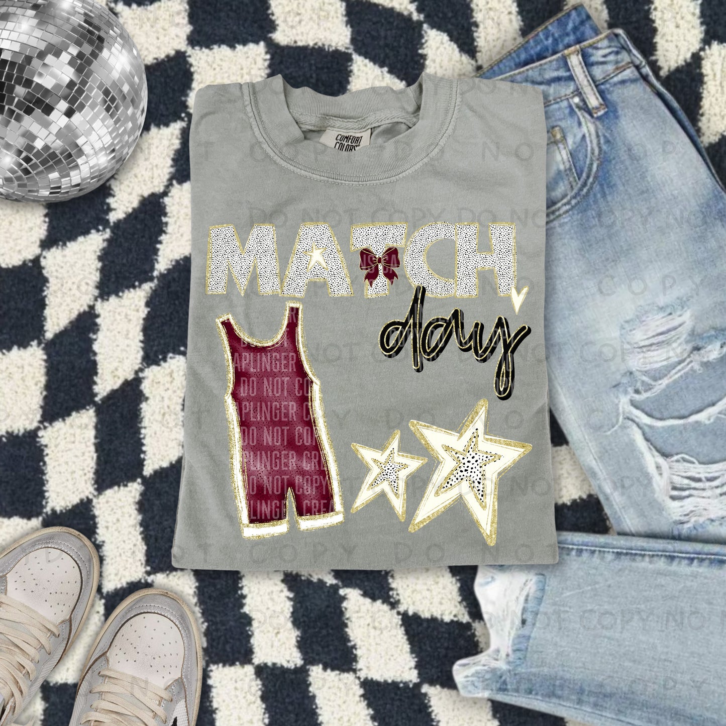 Match Day Wrestling - Color Dropdown Digital Download 300DPI PNG FILE