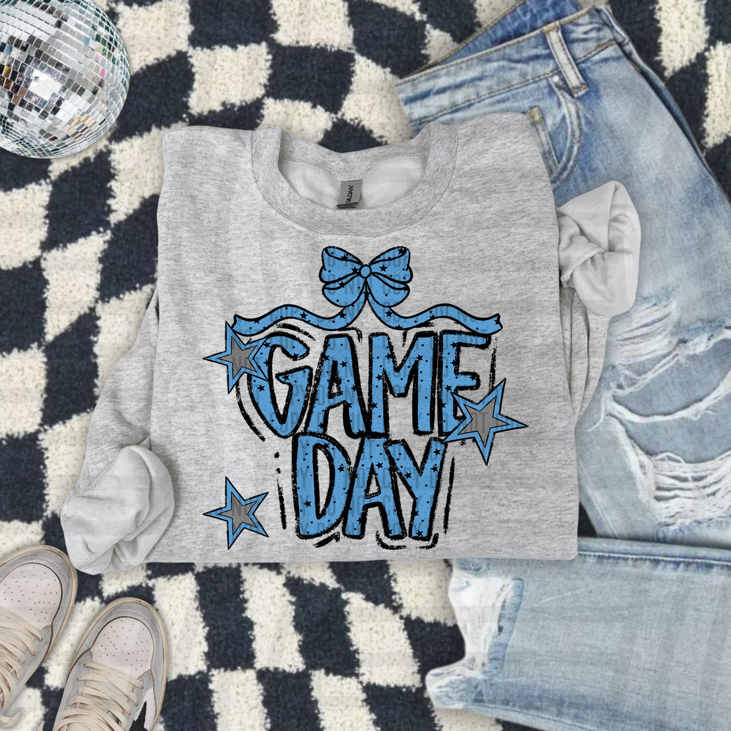 Game Day BOW - Choose your color - Digital Download 300DPI PNG FILE