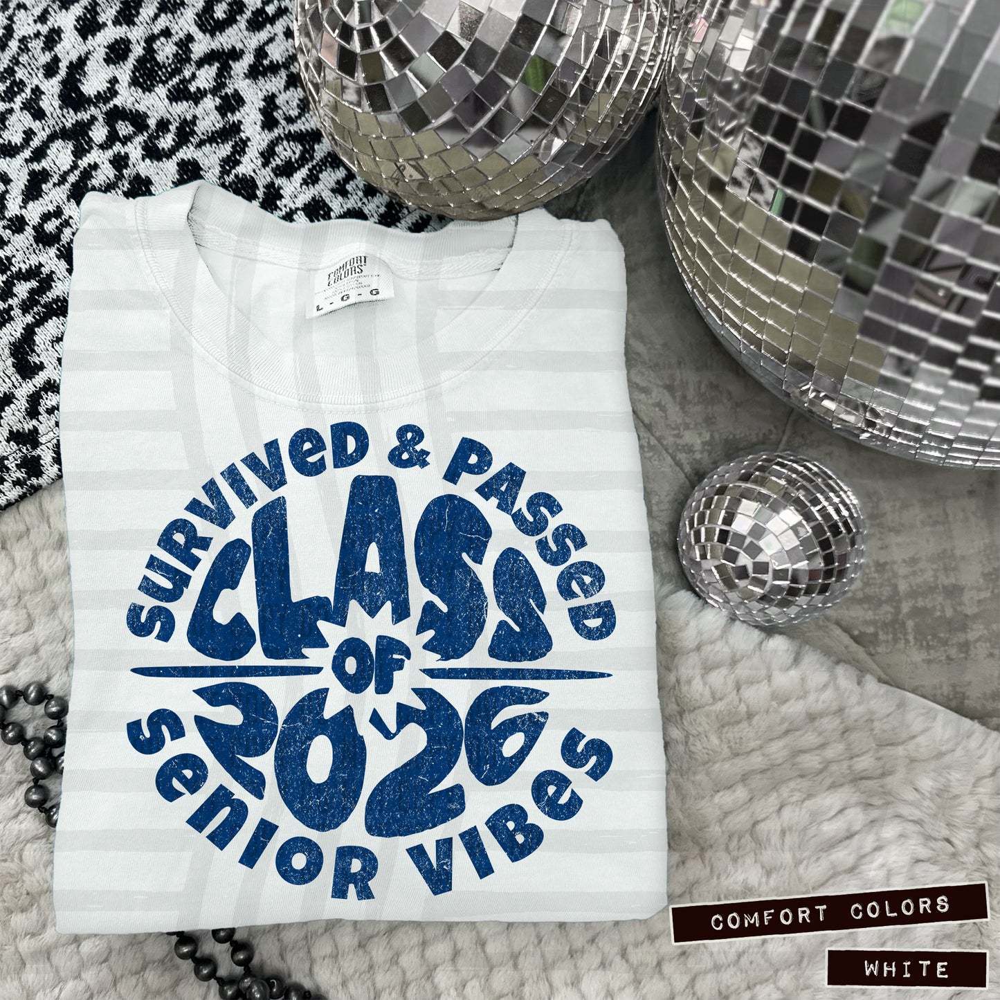 Senior Class of 2026 - Color Dropdown Digital Download 300DPI PNG FILE