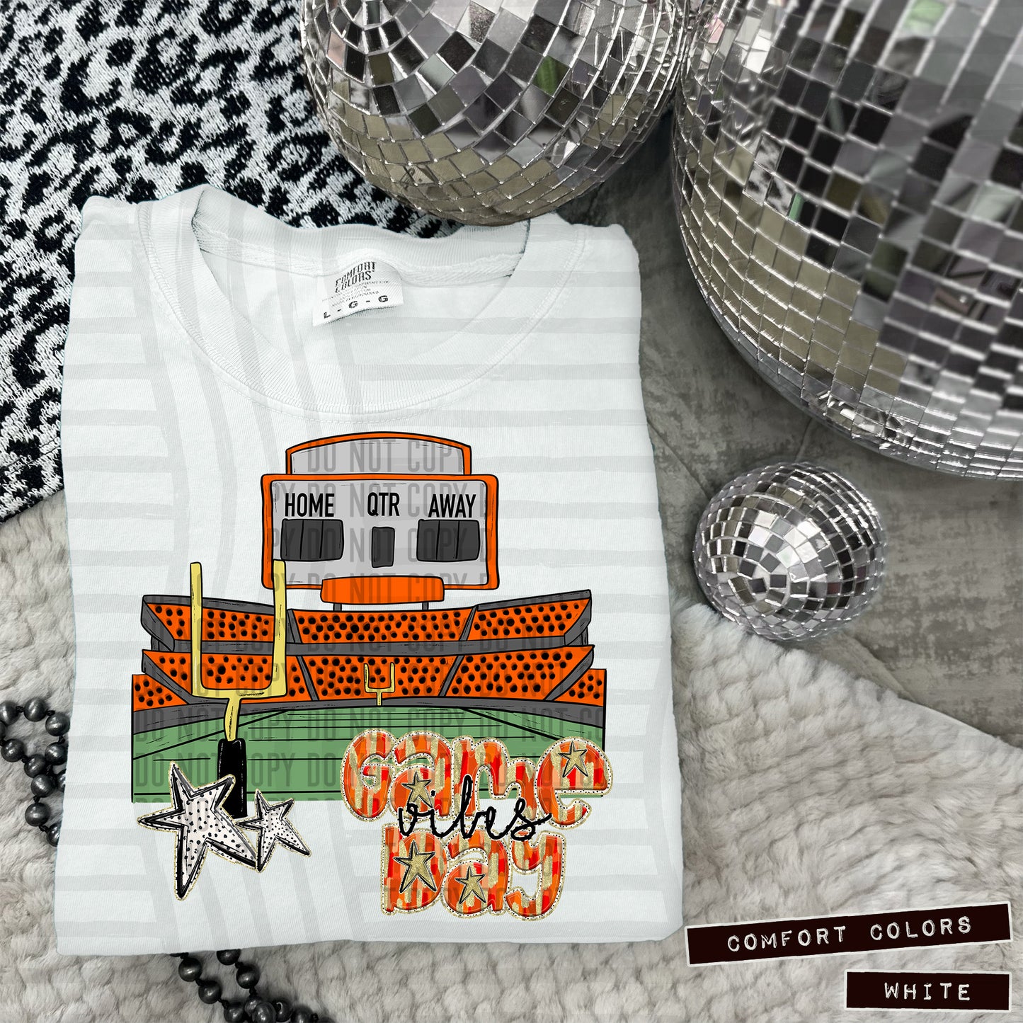 GAME DAY FOOTBALL STADIUMS - Digital download 300DPI PNG FILE