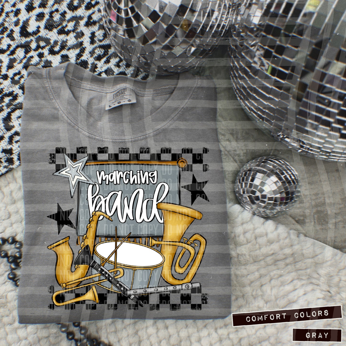 Band Collage - Can add names - not for digital resale- Color Dropdown Digital Download 300DPI PNG FILE